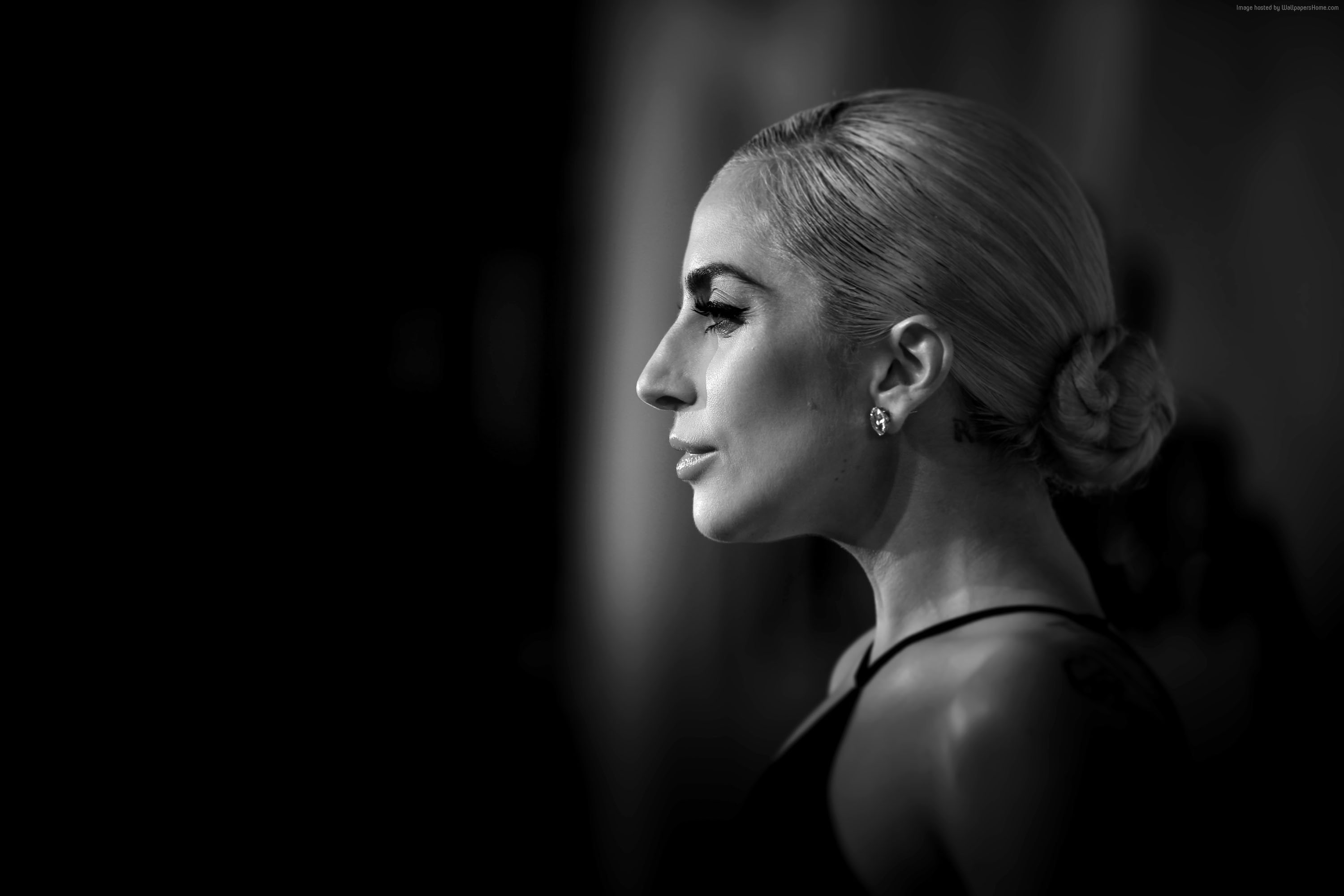 side view, silver, young adult, lifestyles, close-up, profile view, portrait, Stefani Joanne Angelina Germanotta, contemplation, hairstyle, one person, HD Wallpaper