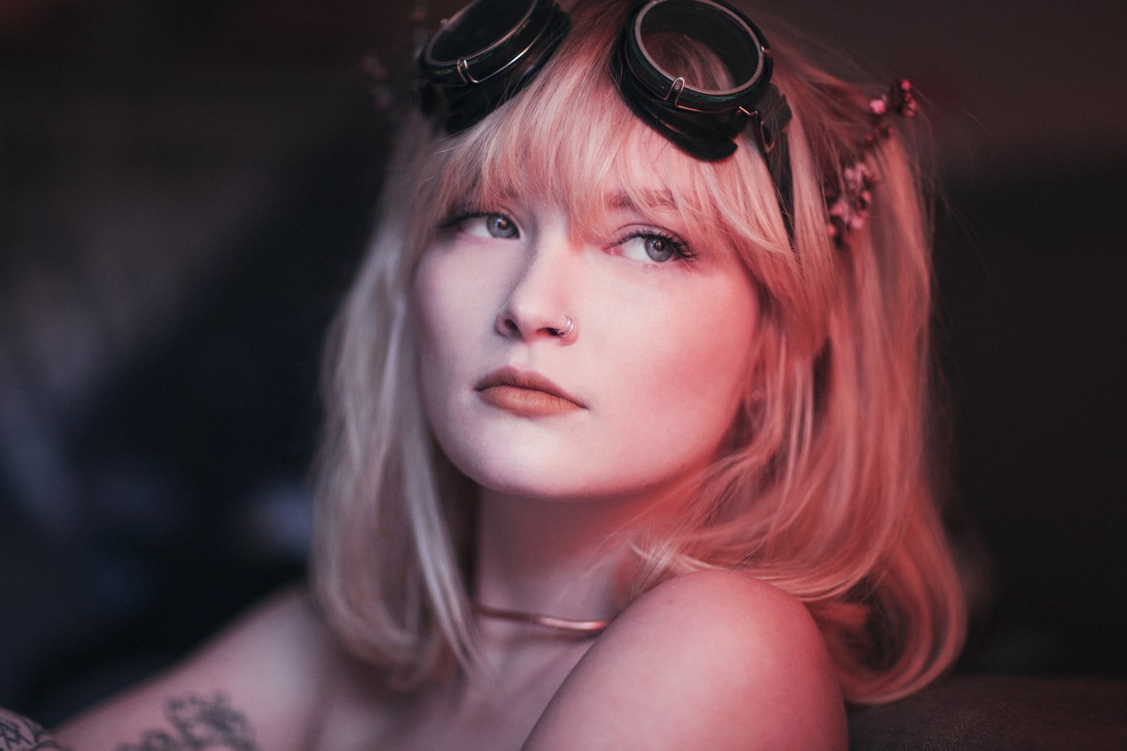 Ruby James, 720P, goggles, model, women, HD Wallpaper