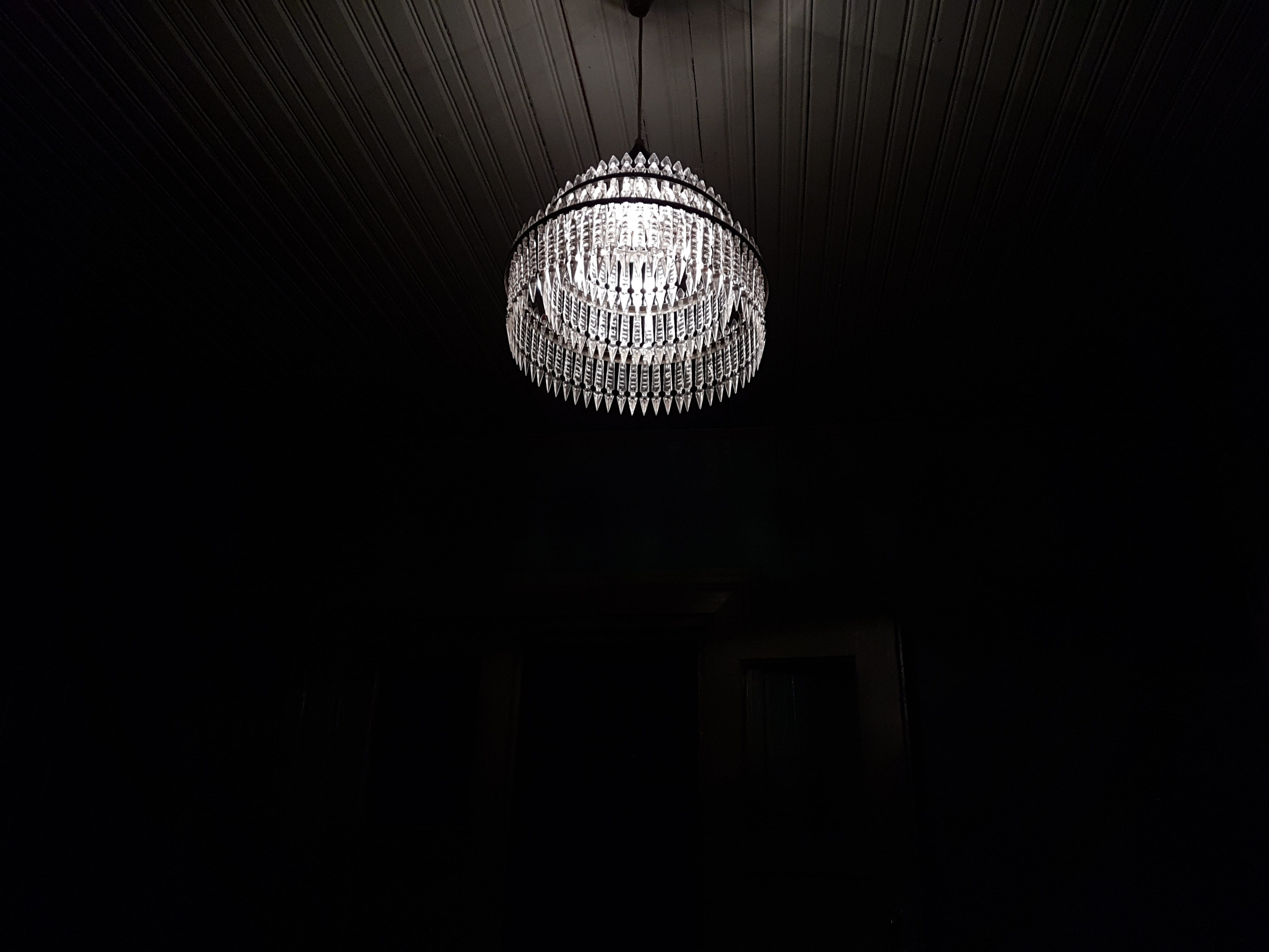 electric, residential, copy space, house, elegance, candle, hanging, black, nightlife, beauty, ornament, no people, ceiling, disco ball, electricity, crystal, HD Wallpaper