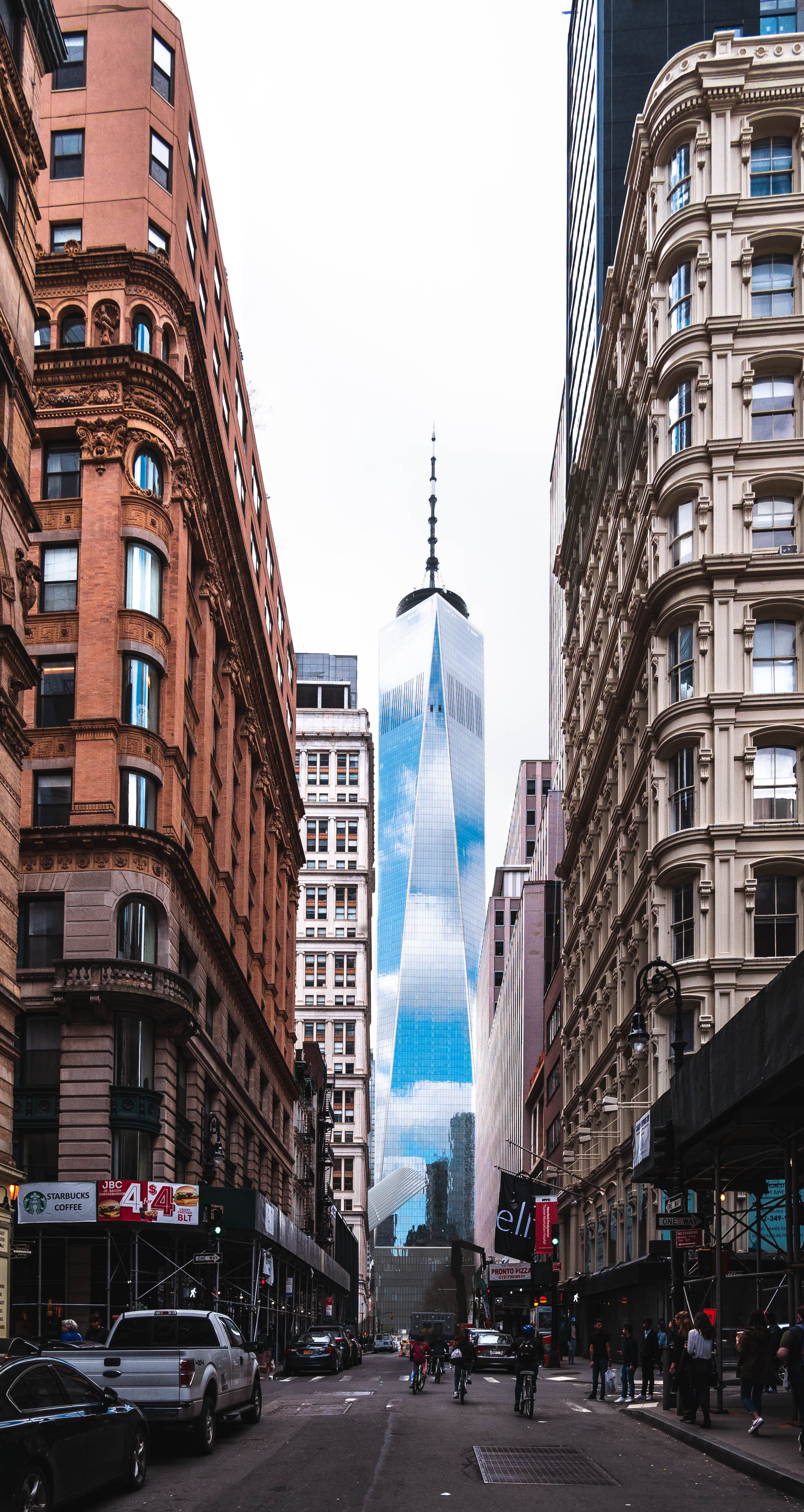 transportation, mode of transportation, architecture, nature, residential district, background, city street, apartment, building, oculus, 4K, photography, Phone HD Wallpaper