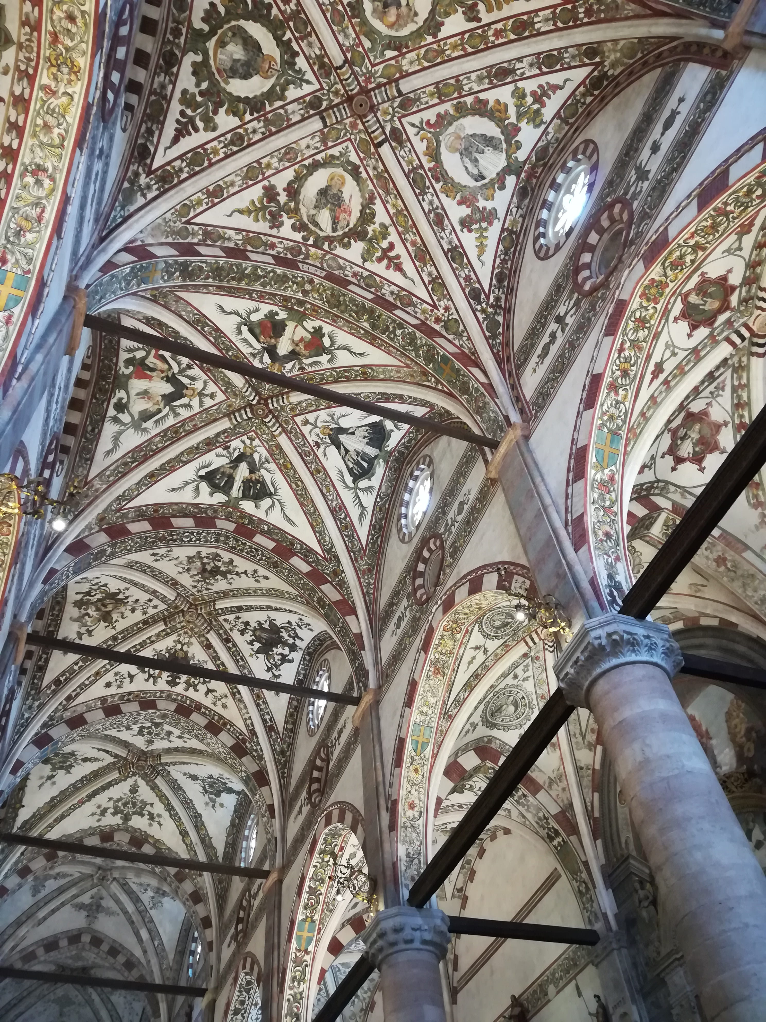 building, ancient, 4K, place of worship, mural, architecture, low angle view, column, architectural column, the entablature, floral pattern, time, religion, Phone HD Wallpaper