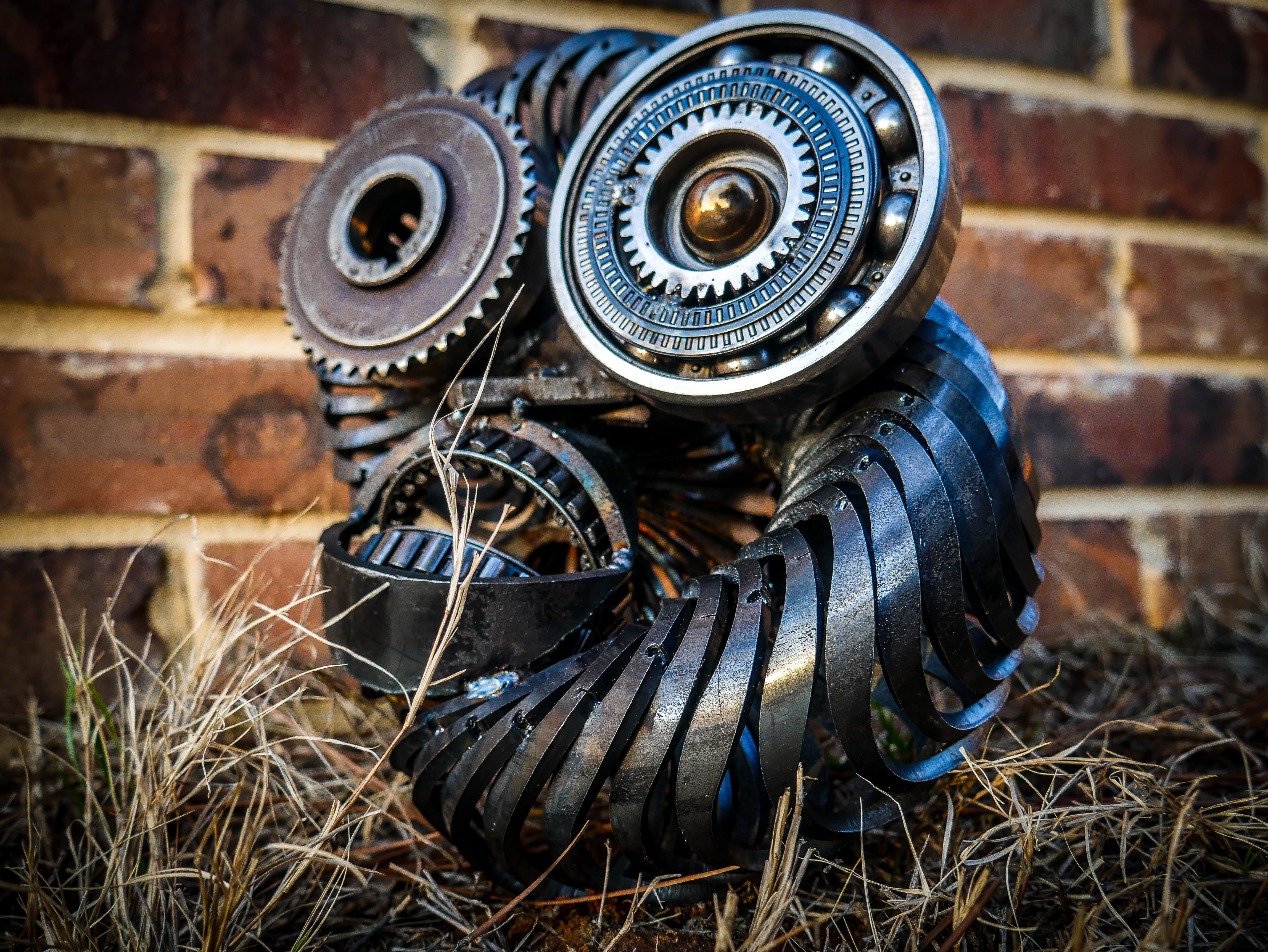 background, intriguing, mode of transportation, motor vehicle, close-up, fun, old, artist, abandoned, united states, weird, obsolete, land, focus on foreground, HD Wallpaper