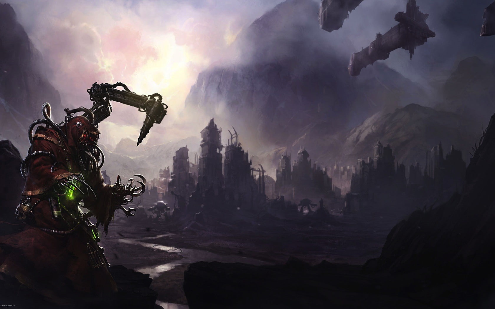 Adeptus Mechanicus, 1680x1050 px, 720P, Warhammer 40, HD Wallpaper