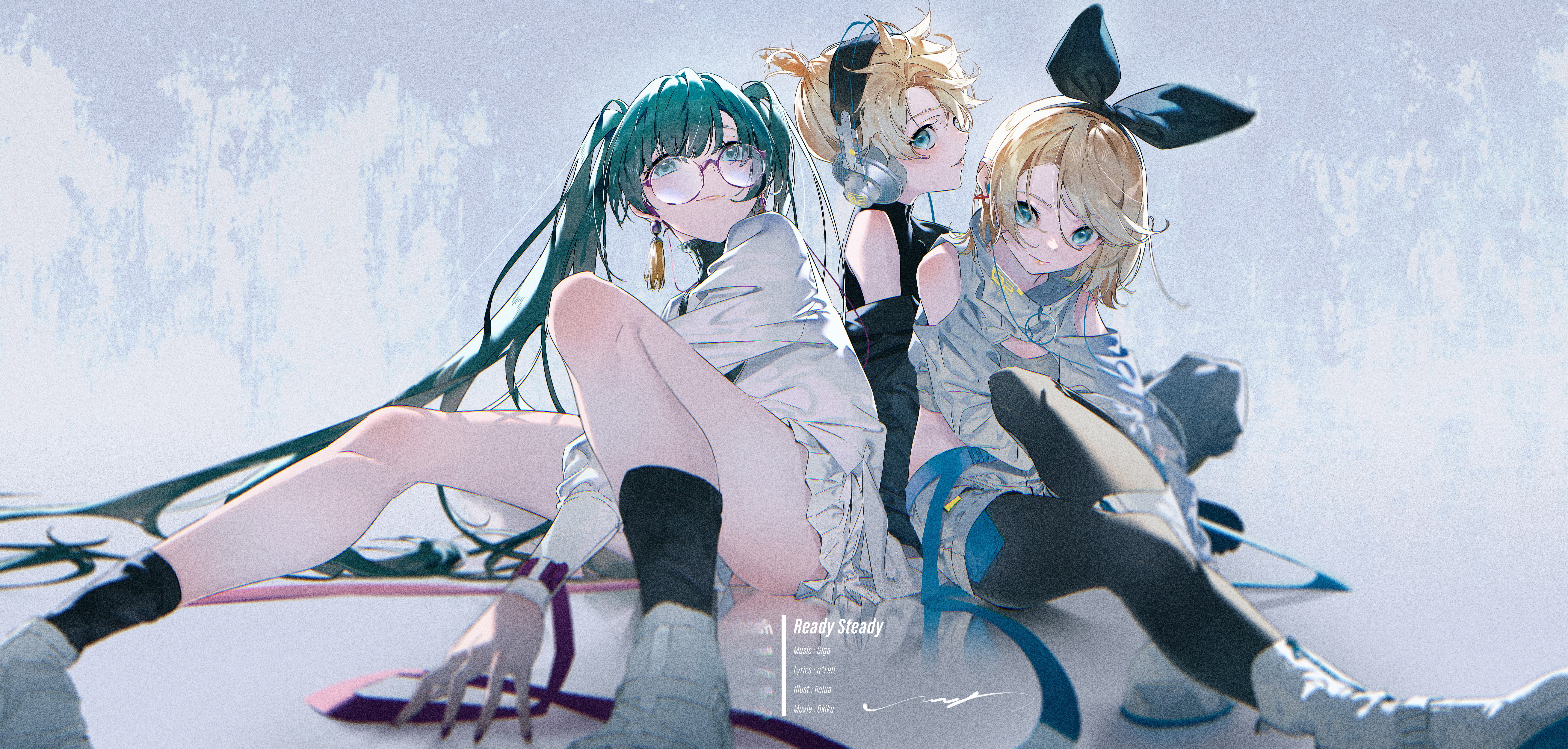 Hatsune Miku, anime girls, 8K, Rolua Noa, HD Wallpaper