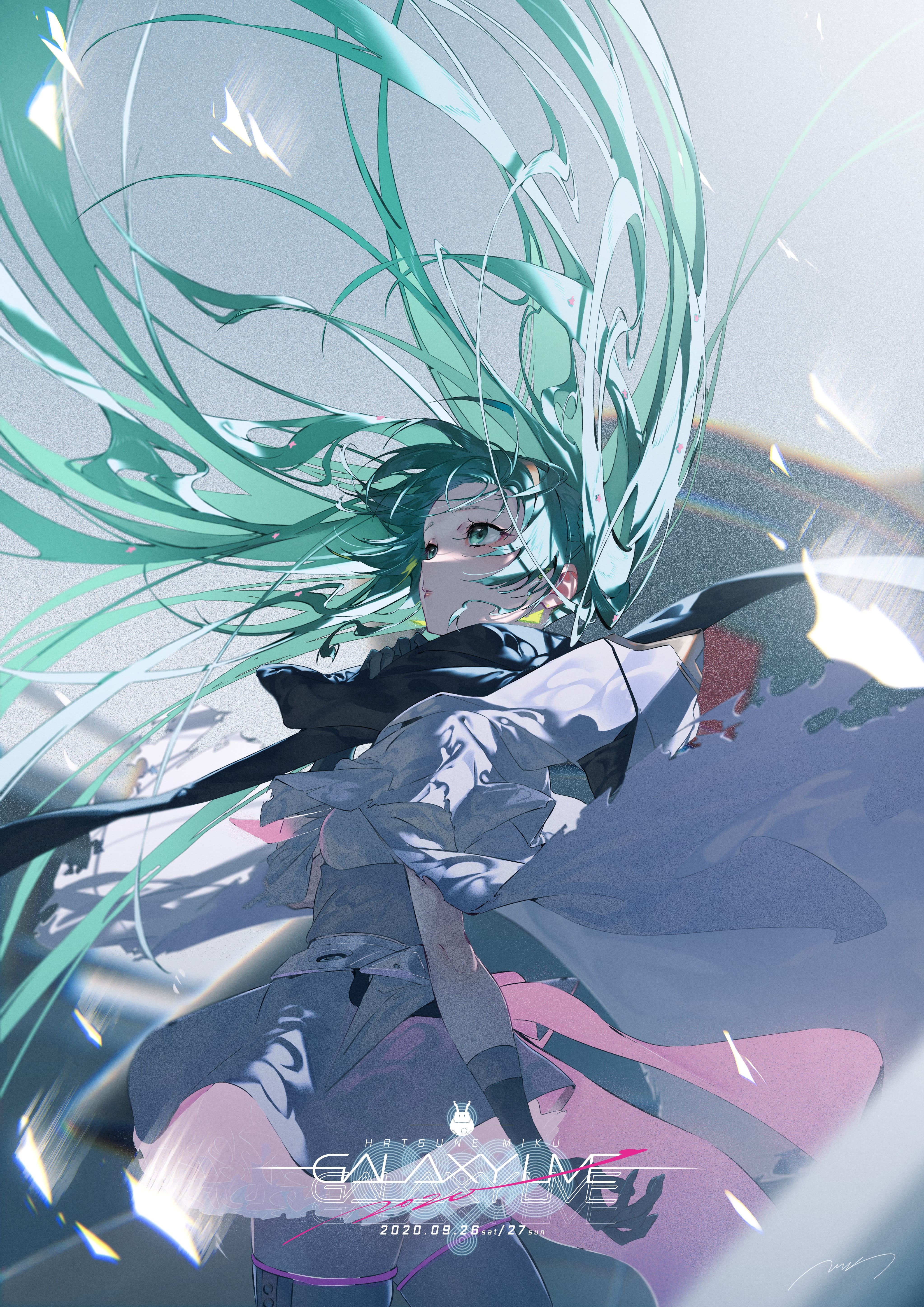 5K, anime girls, Rolua Noa, Hatsune Miku, Phone HD Wallpaper