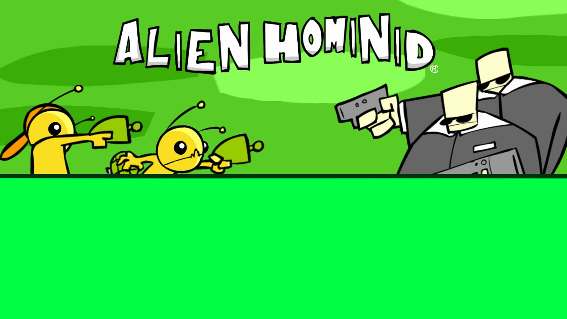 alien hominid, 1080P, HD Wallpaper