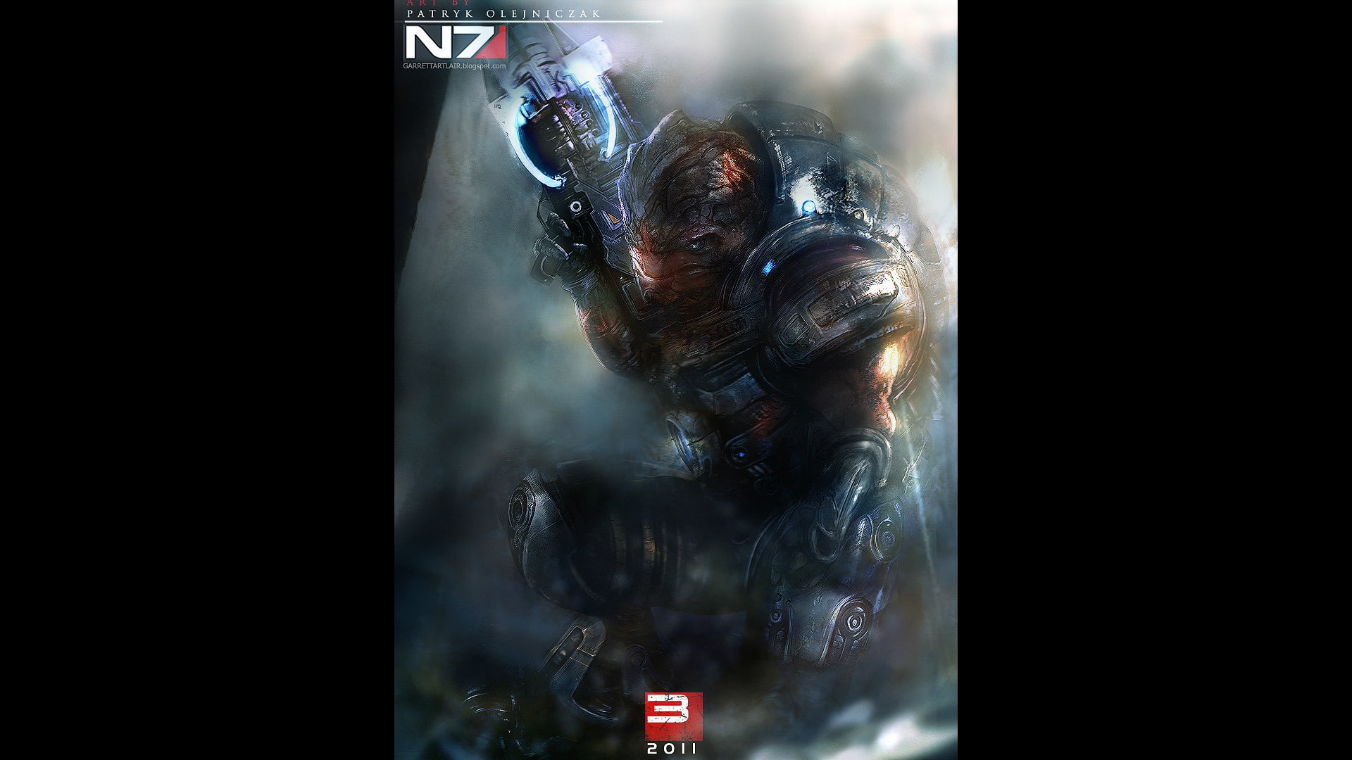 Grunt (Mass Effect), 1080P, Mass Effect 3, Mass Effect, HD Wallpaper
