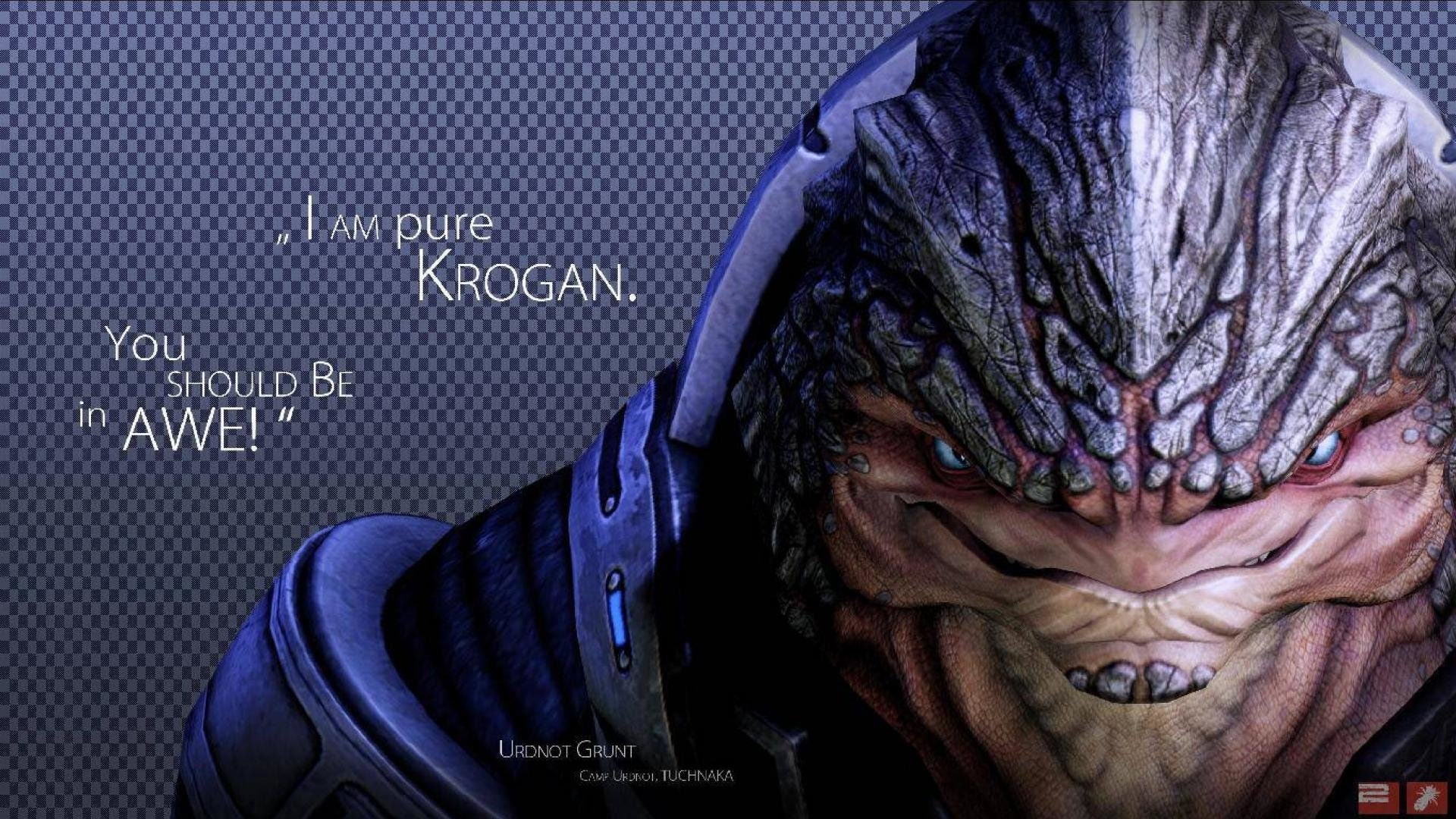 1080P, Mass Effect, Grunt (Mass Effect), HD Wallpaper