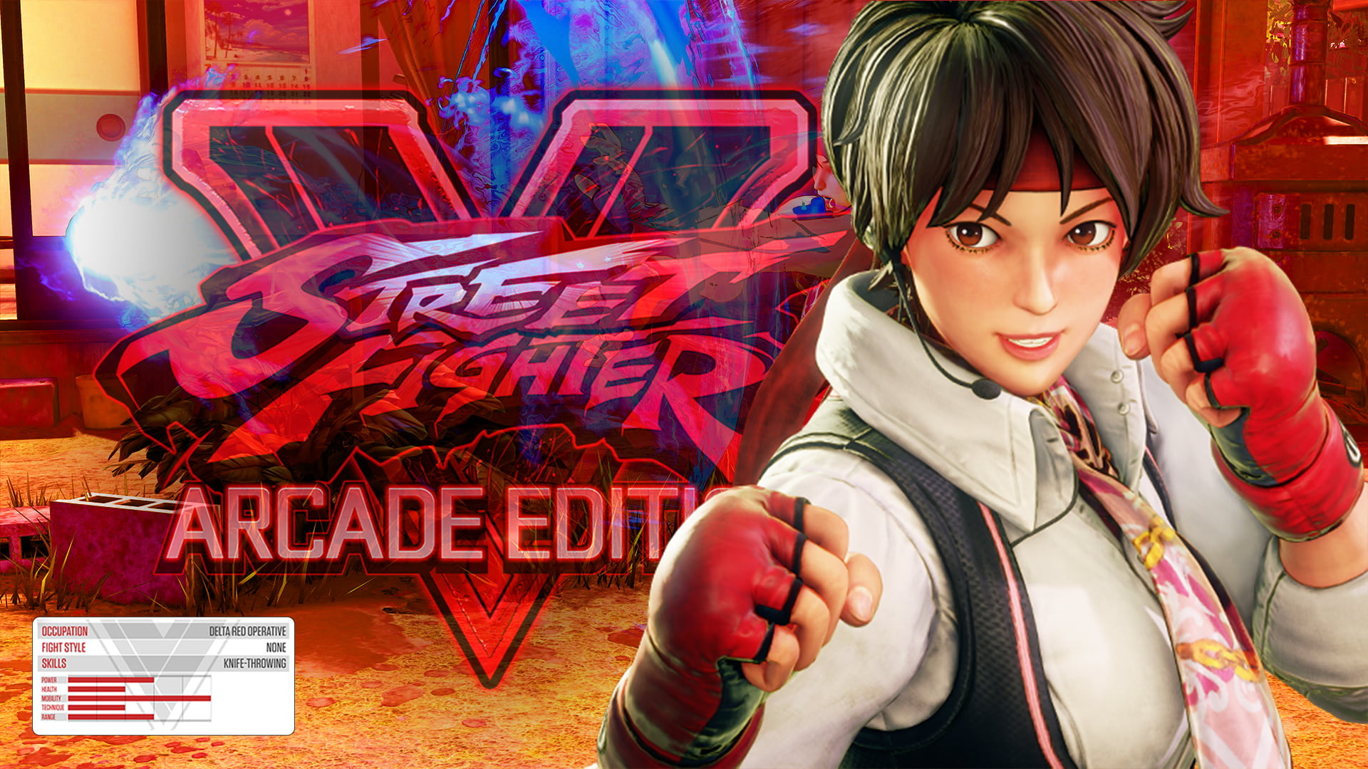 Karate, Sakura Kasugano, Girl, Street Fighter V, 1080P, Street Fighter, HD Wallpaper