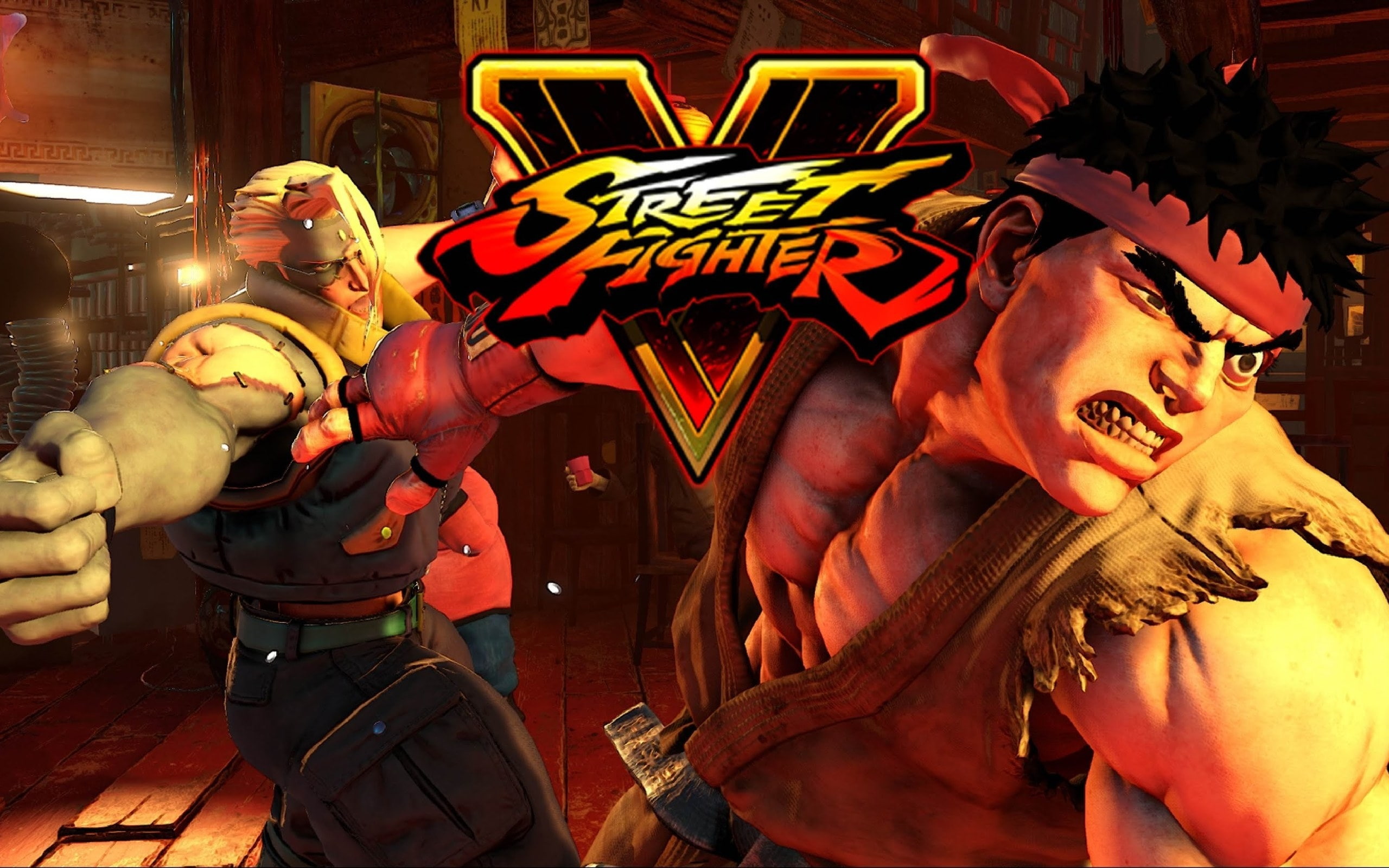 poster, street fighter, street, 2K, fighter, v, fight, HD Wallpaper