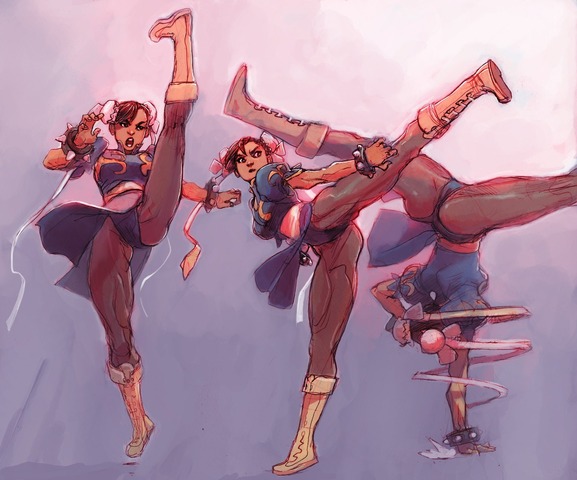 crowd, motion, music, emotion, full length, 1080P, Chun, dancing, group of people, excitement, cheerful, young adult, human arm, nightlife, Street Fighter, HD Wallpaper