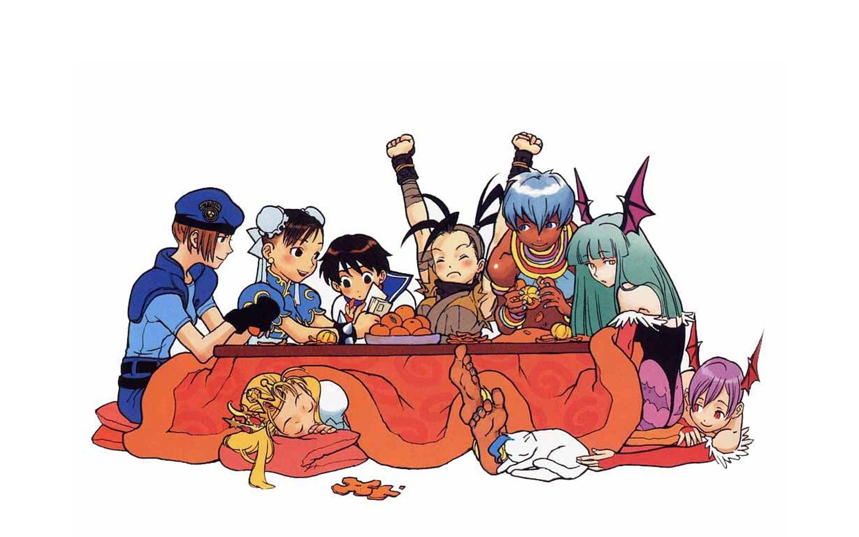 street, chunli, games, 720P, hd, resident, sakura, Darkstalkers, kasugano, Resident Evil, evil, jill, valentine, ibuki, fighter, x, art, video, HD Wallpaper