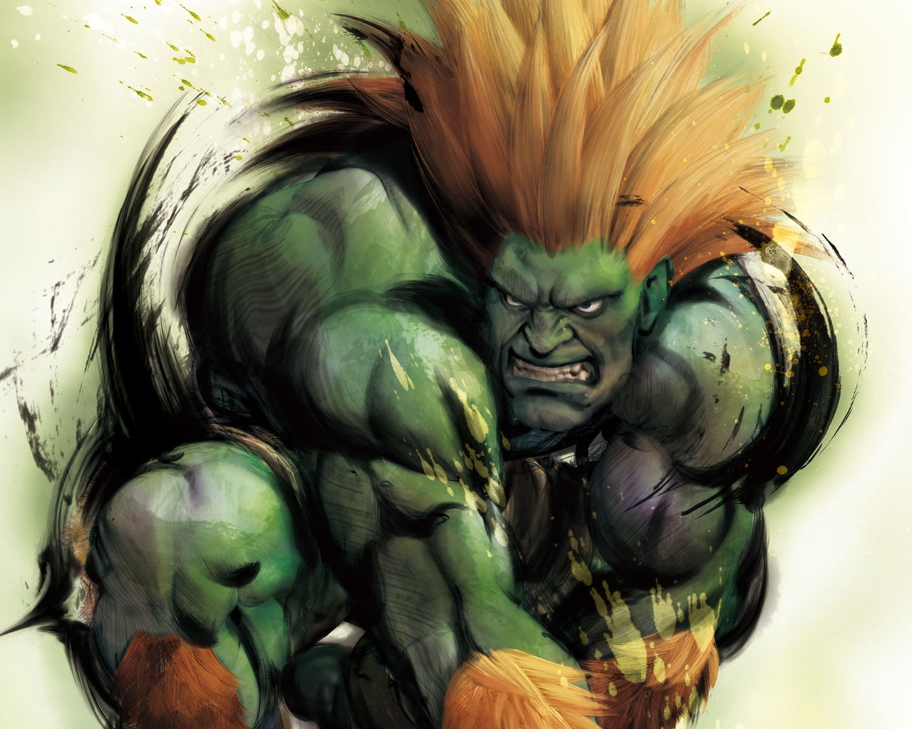 hd, games, art, Video Games, video, blanka, street, street fighter, x, 720P, fighter, HD Wallpaper