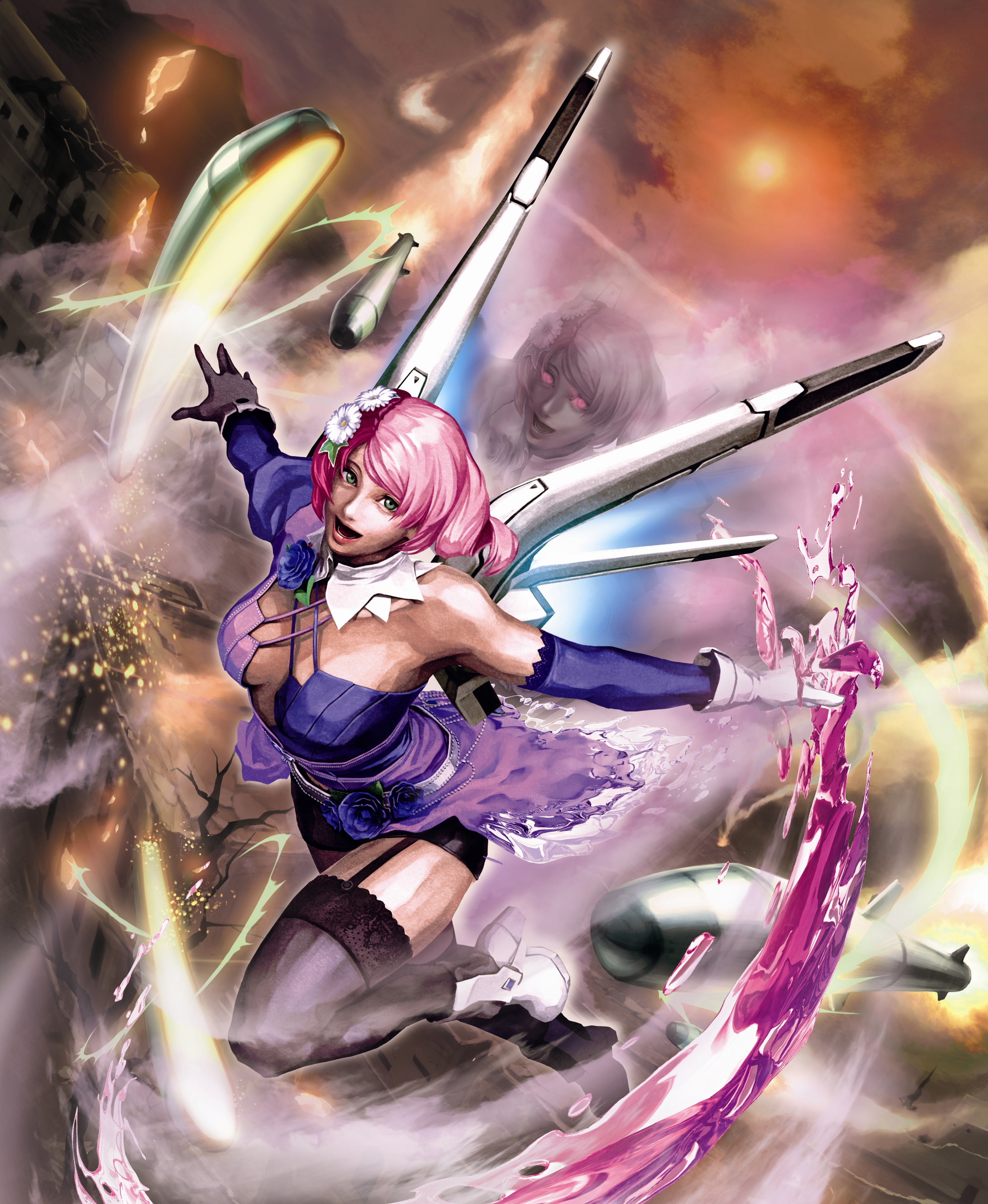4K, Street Fighter X Tekken, Alisa, Phone HD Wallpaper