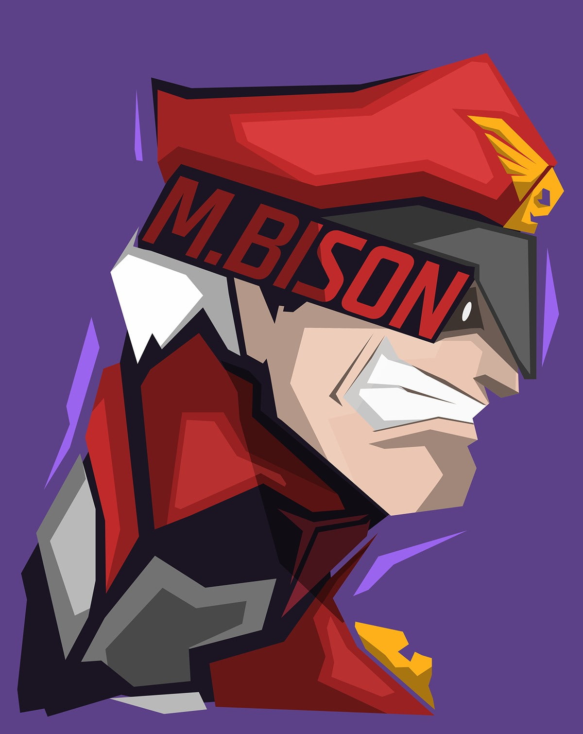 M. bison, 720P, Street Fighter, Phone HD Wallpaper