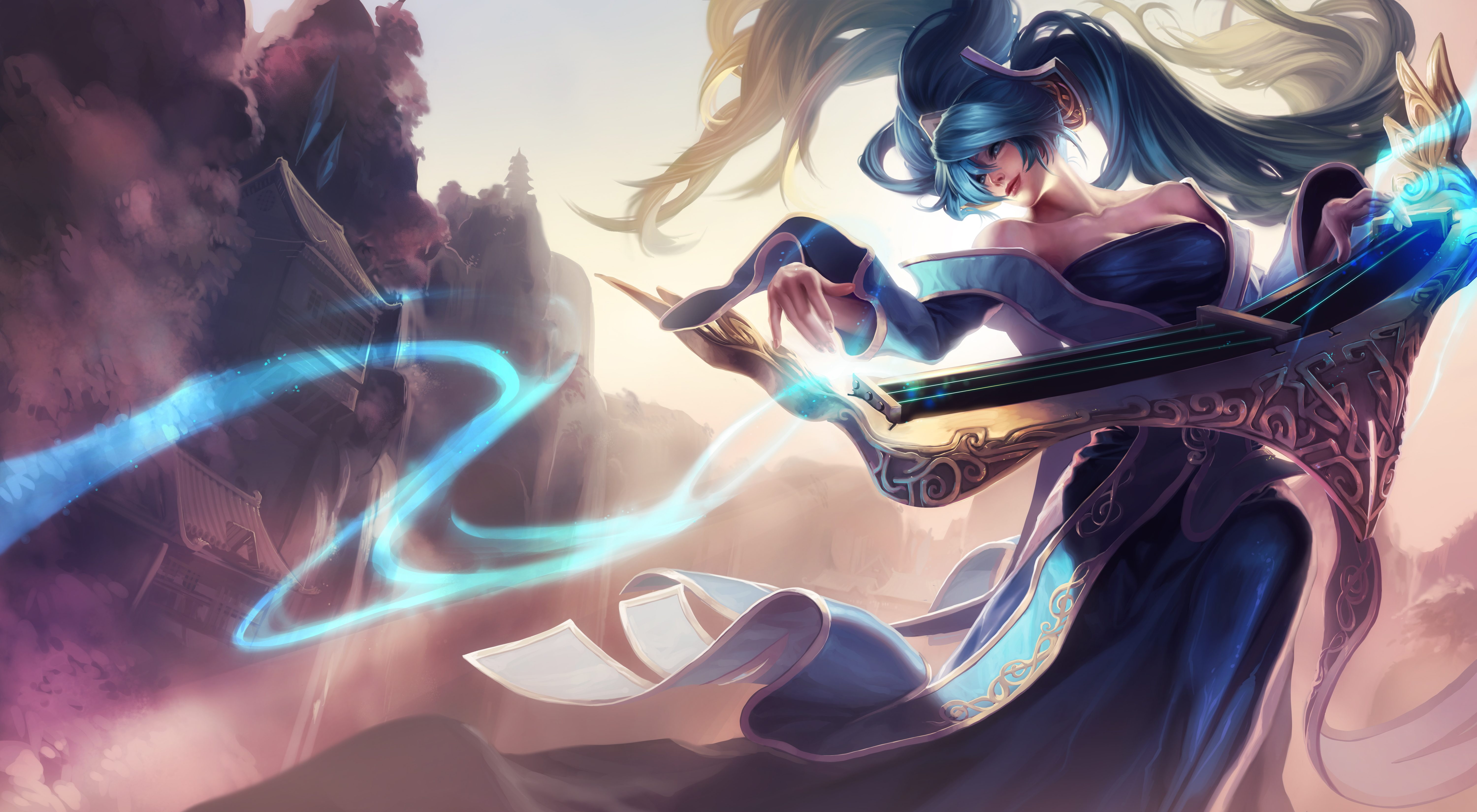 Sona, 5K, League of Legends, 5K, HD Wallpaper
