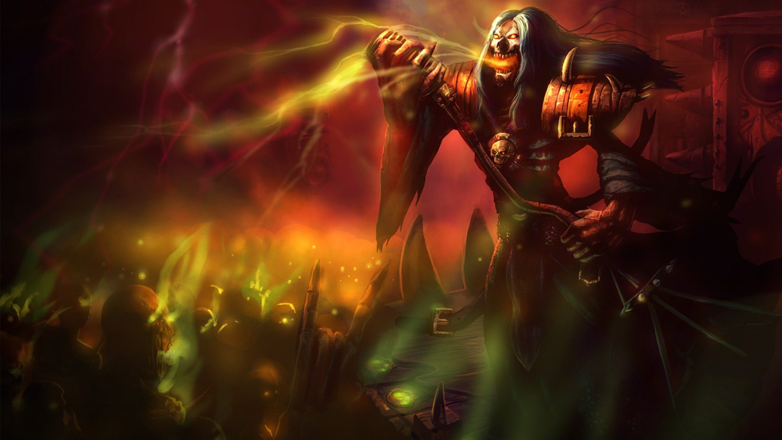 fantasy, metal, 2K, online, legends, fighting, pentakill, league, heavy, mmo, HD Wallpaper