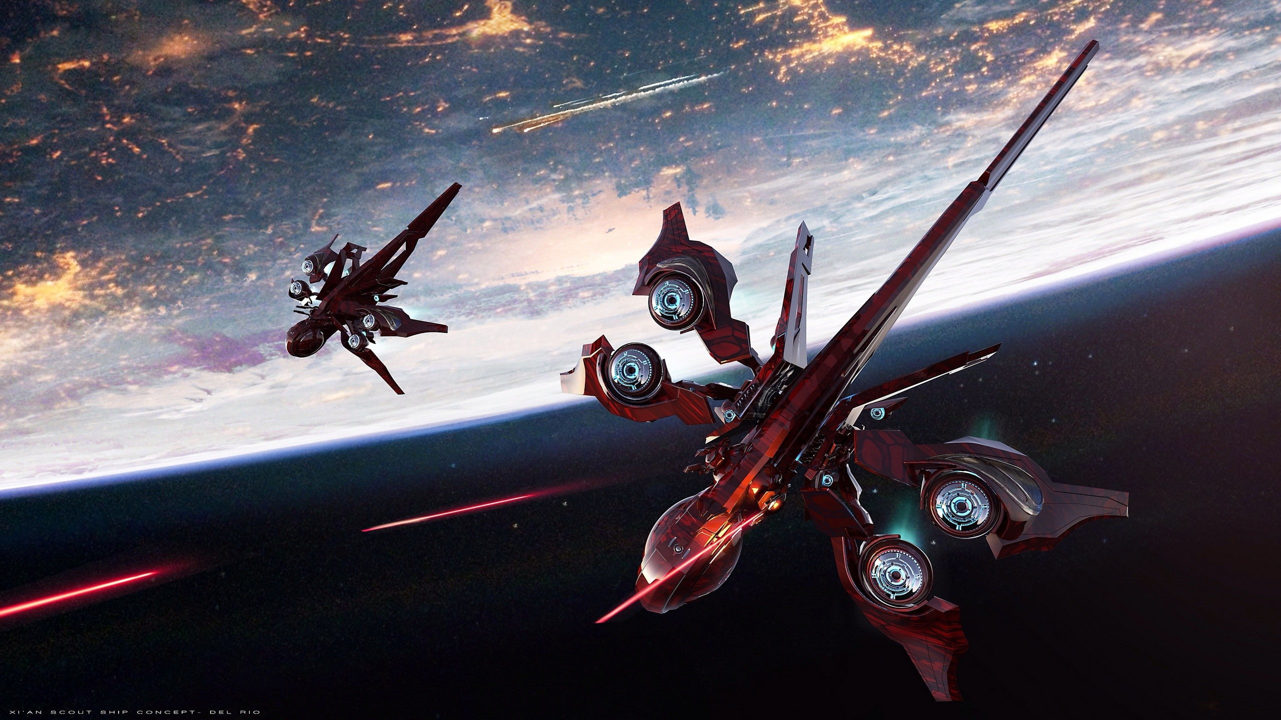 video games, 2K, Star Citizen, space, Karthu-Al, spaceship, HD Wallpaper
