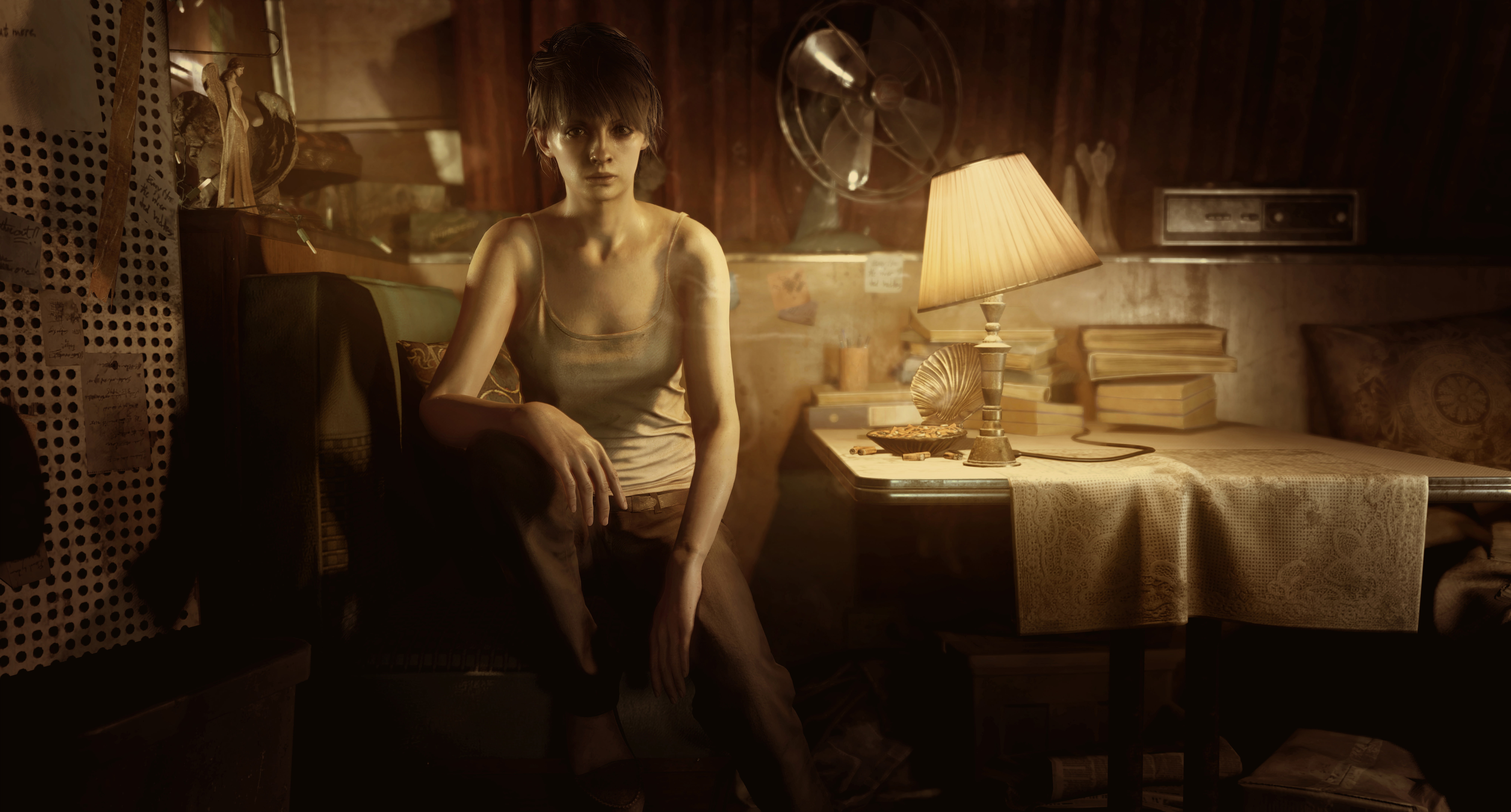 biohazard, zoe, baker, evil, resident, 8K, HD Wallpaper