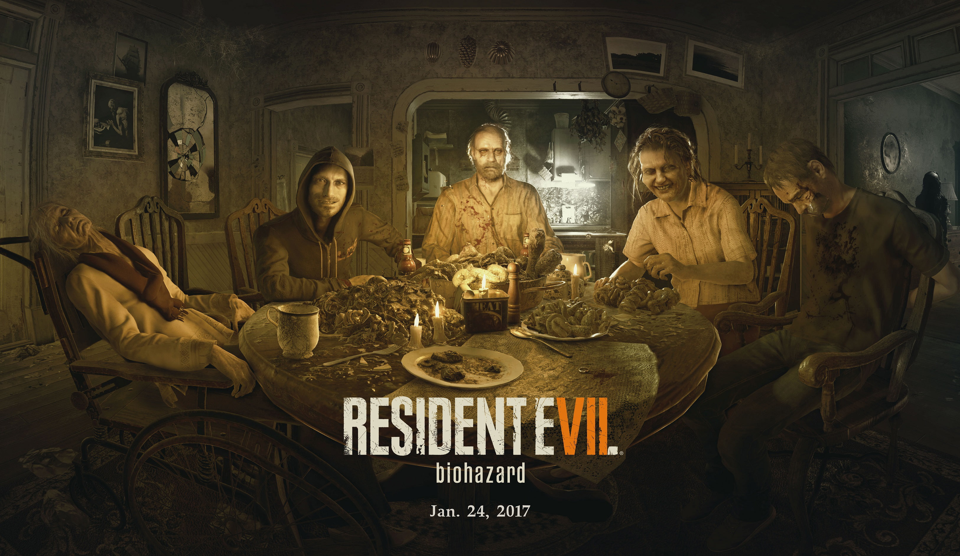 evil, Xbox One, digital, Biohazard, Horror, PS4, 2K, Survival, PC, resident, Resident Evil 7, HD, HD Wallpaper