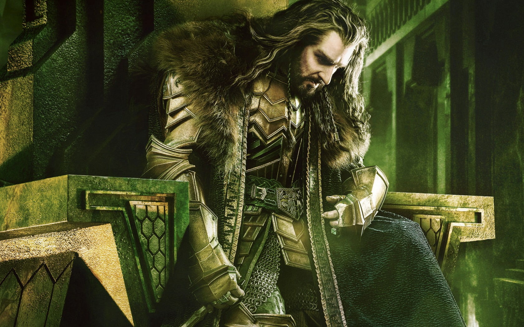 contemplation, young adult, thorin, one person, lifestyles, lord, hair, indoors, women, teenager, digital, front view, Hollywood Movies, dwarf, casual clothing, HD Wallpaper