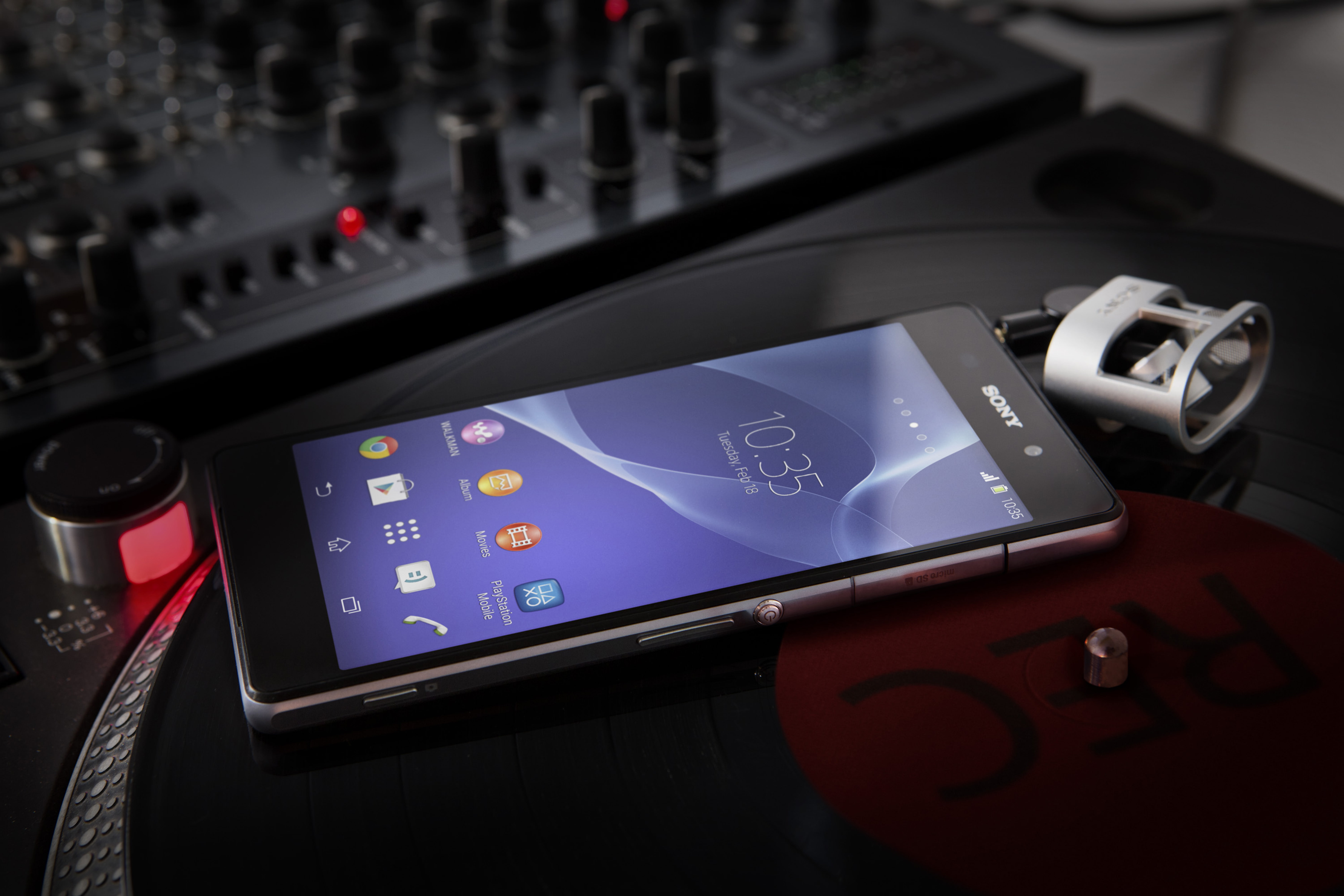 technology, modern, communication, finance, illuminated, equipment, xperia z2, internet, digital tablet, retail, 5K, black, smartphone, screen, portable information device, HD Wallpaper