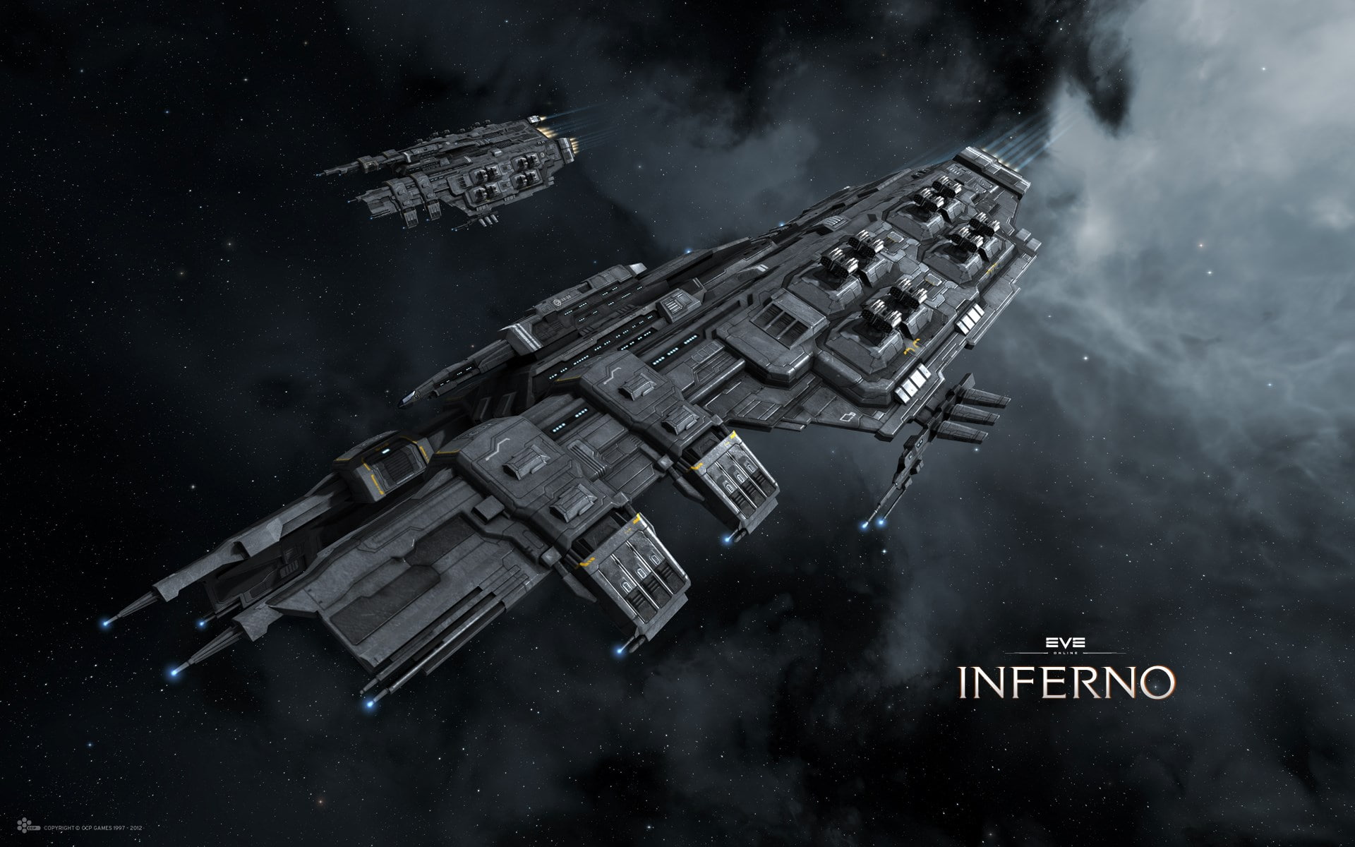 EVE Online: Inferno, 1080P, HD Wallpaper