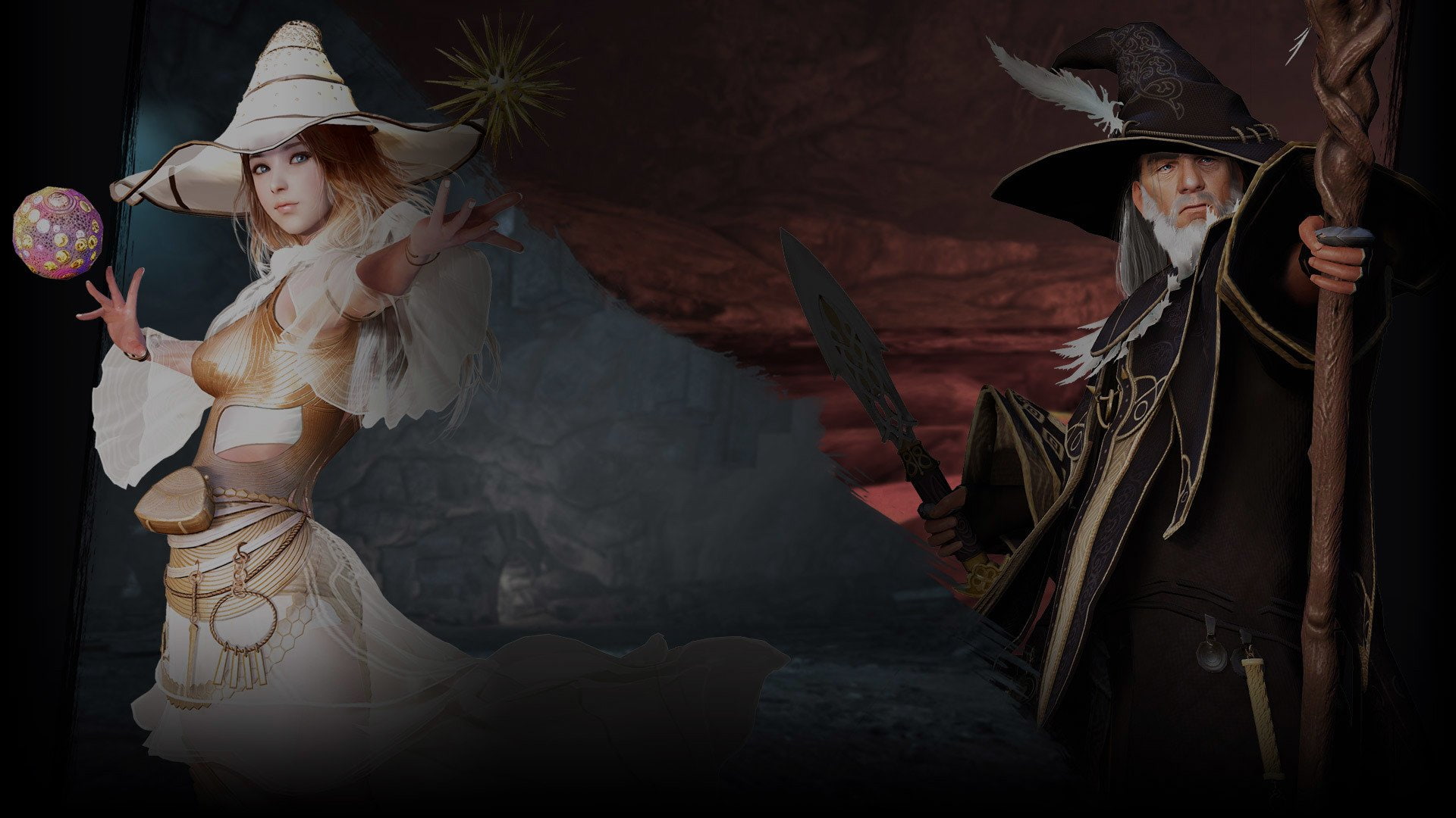Witch (Black Desert Online), Video Game, Black Desert Online, Wizard (Black Desert Online), 1080P, HD Wallpaper