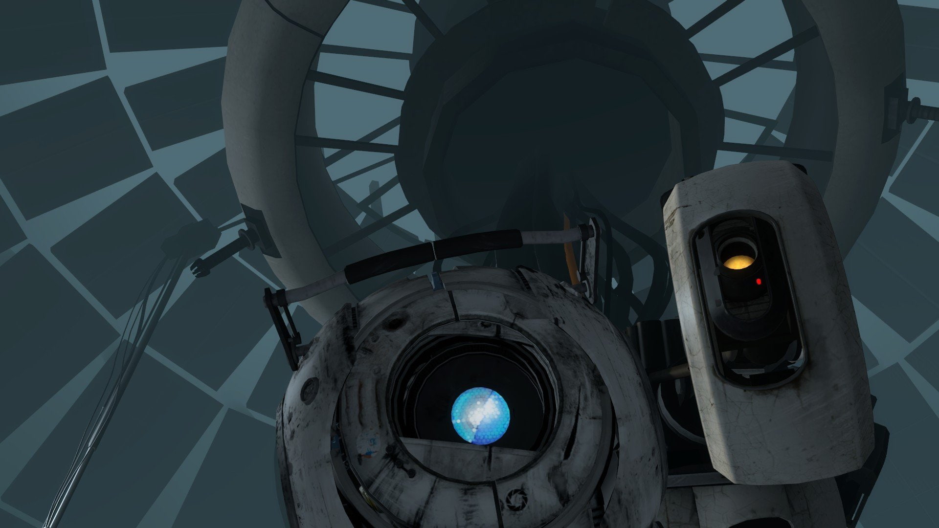 companion, aperture, glados, 1080P, video, laboratories, wheatley, cube, portal, games, HD Wallpaper