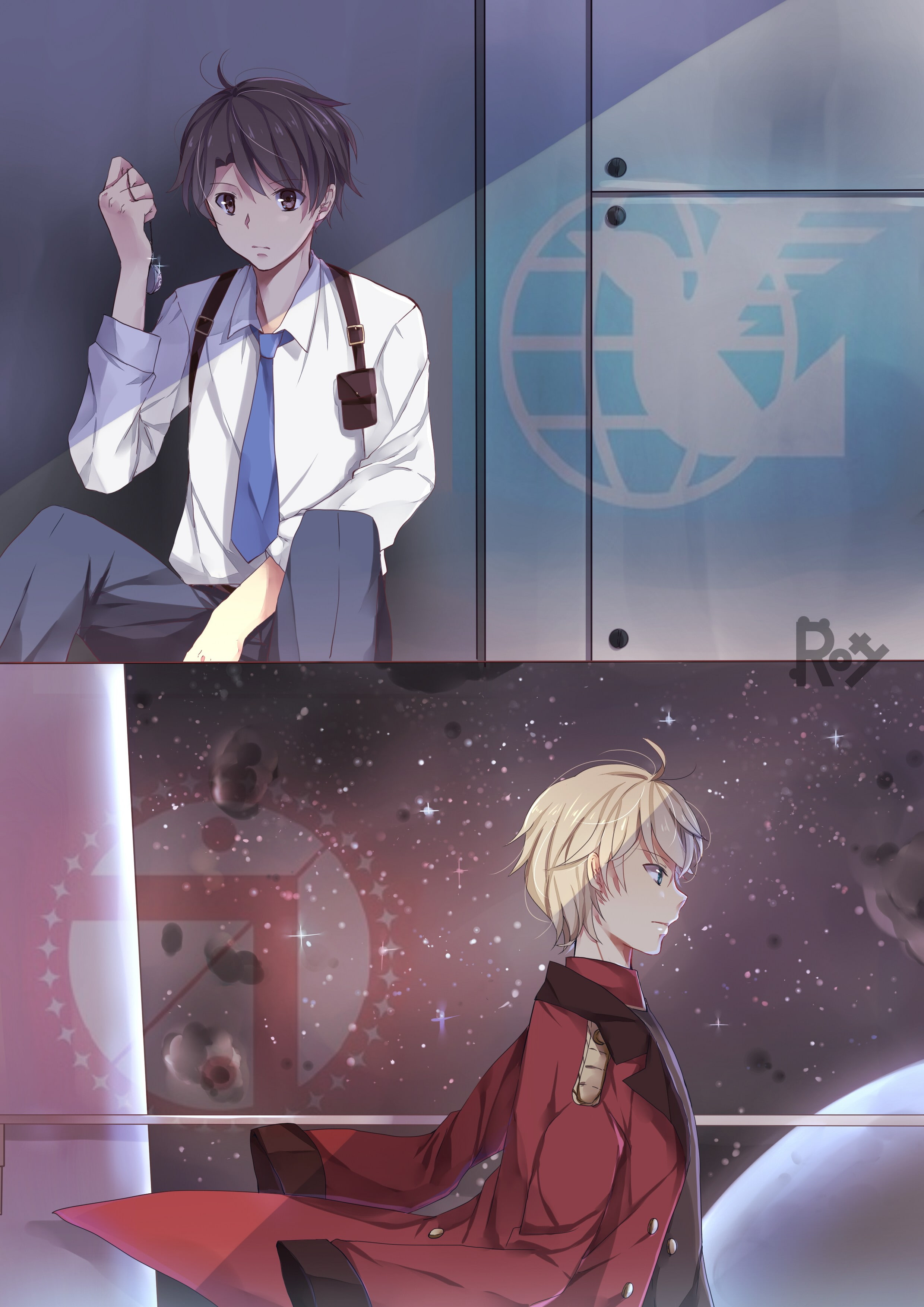 2K, Kaizuka Inaho, Slaine Troyard, Aldnoah.Zero, Phone HD Wallpaper