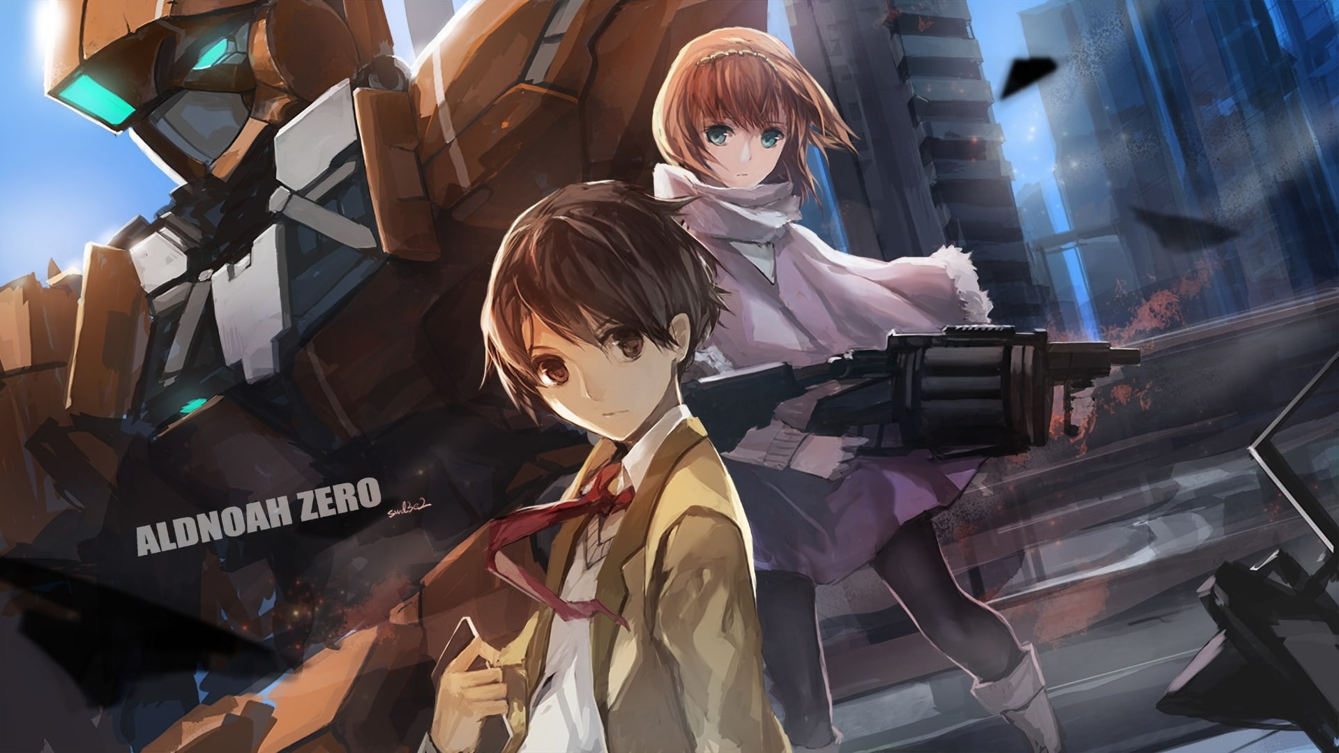1080P, Aldnoah.Zero, Asseylum Vers Allusia, Kaizuka Inaho, HD Wallpaper