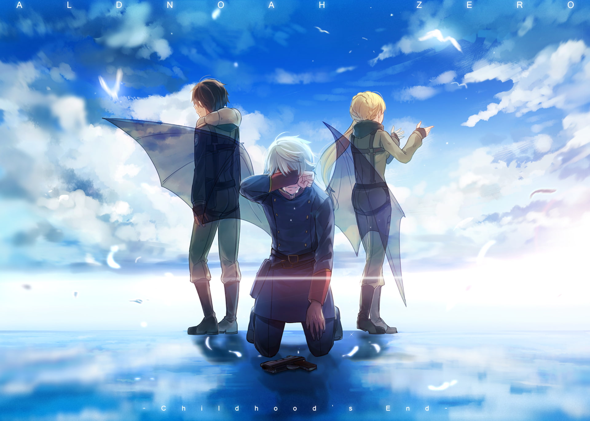 Slaine Troyard, Kaizuka Inaho, Asseylum Vers Allusia, Aldnoah.Zero, 1080P, HD Wallpaper
