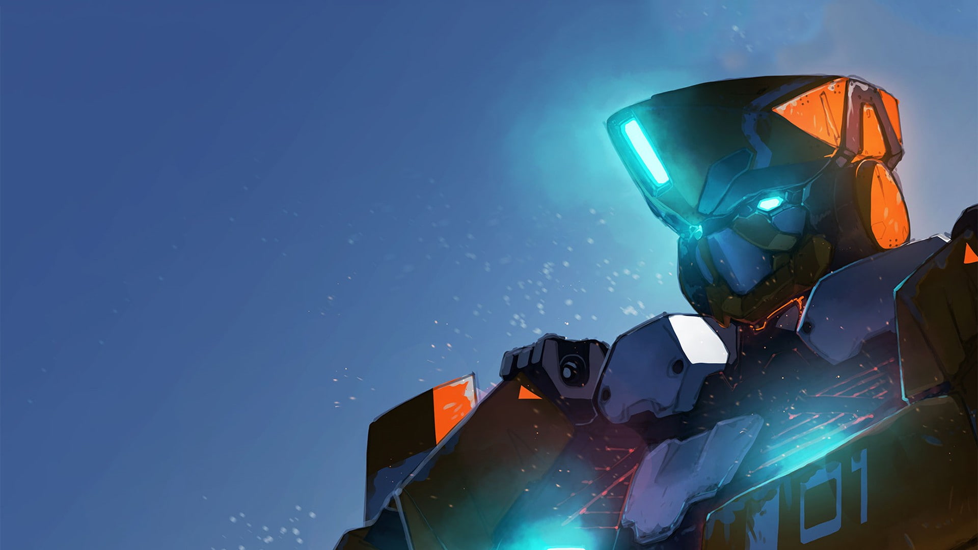 1080P, Aldnoah.Zero, robot, futuristic, digital art, mech, anime, HD Wallpaper
