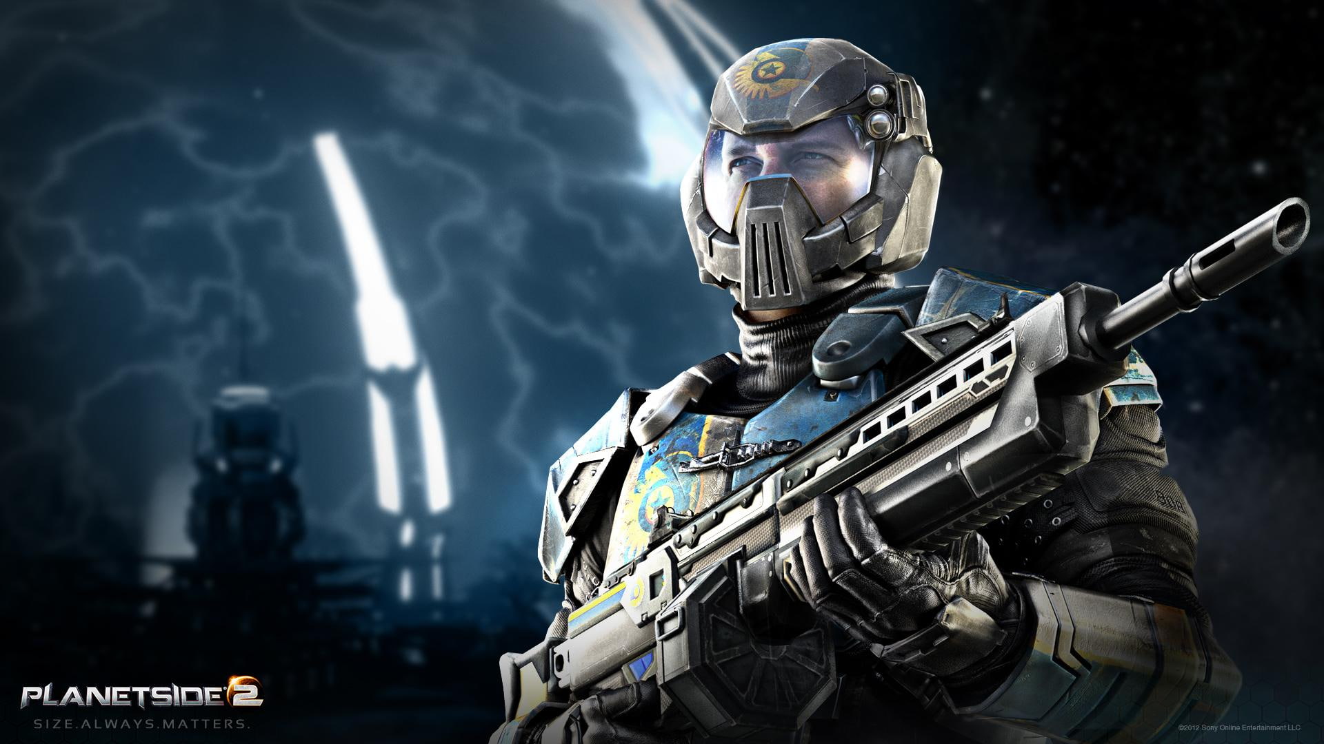 1080P, light, assault, games, planetside, HD Wallpaper