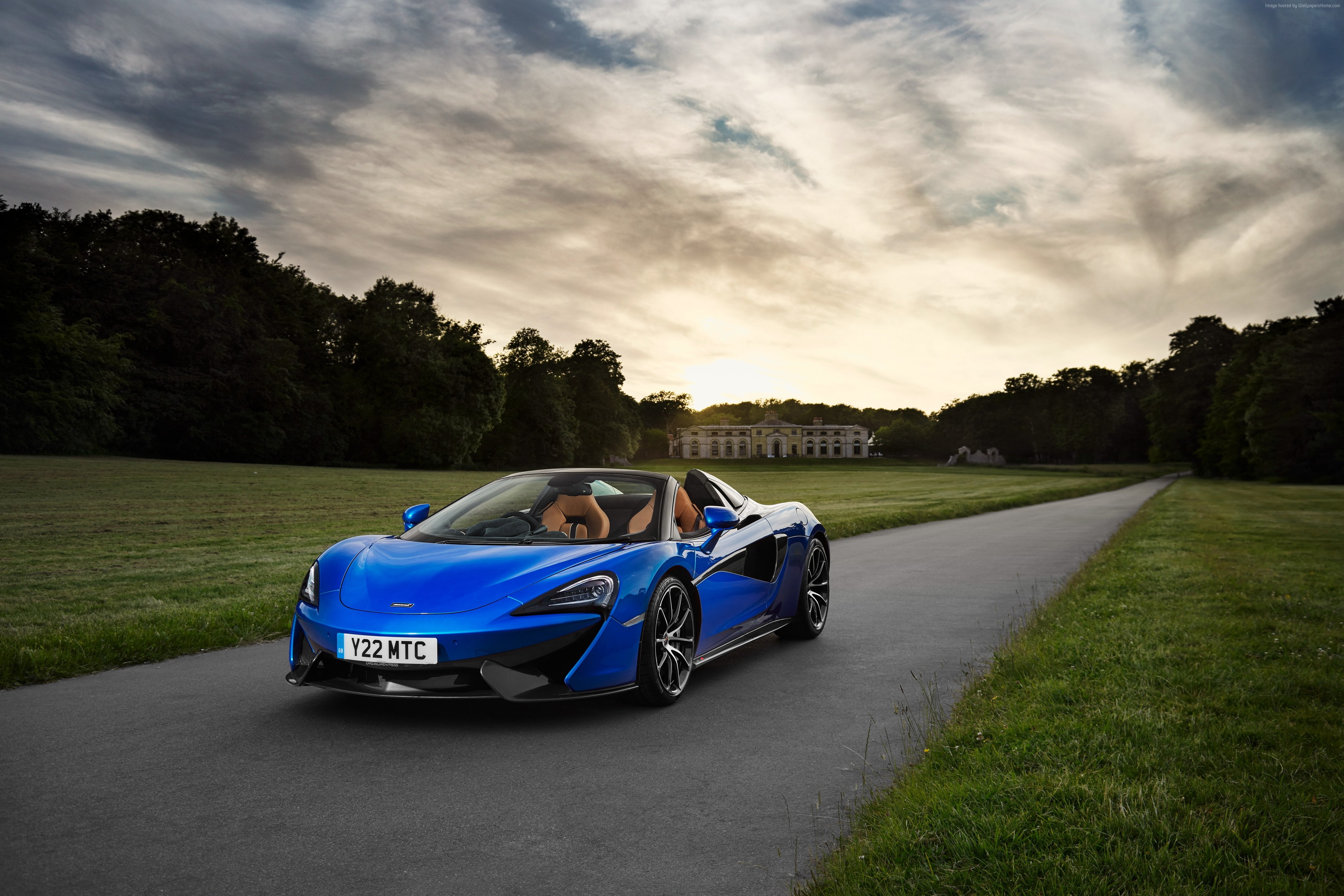 4K, 2018 Cars, McLaren 570S Spider, 4k, HD Wallpaper