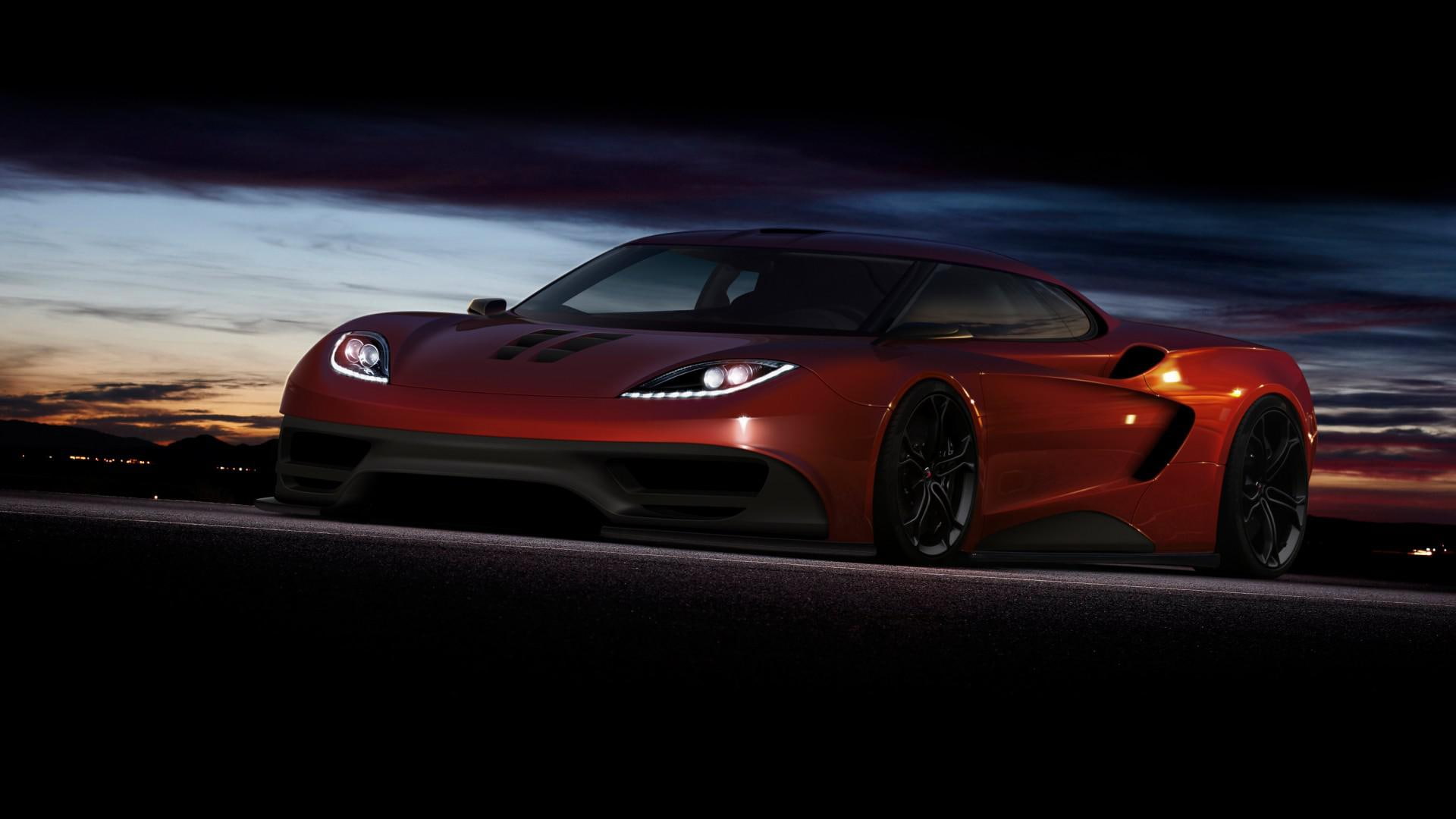 mclaren, orange, mclaren f1, supercar, f, maclaren, p, 1080P, HD Wallpaper
