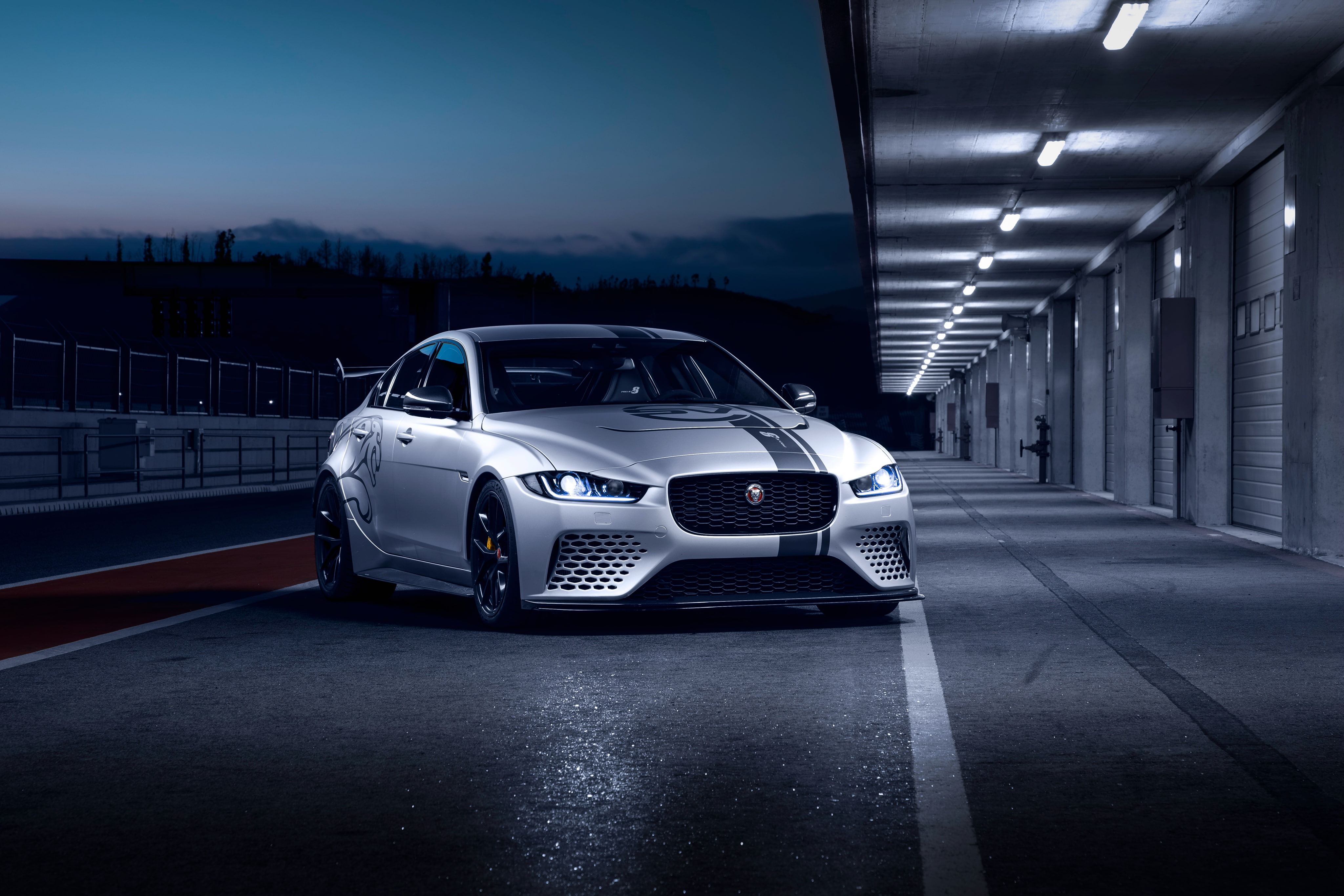 2018, 4K, Jaguar XE SV Project 8, 4K, HD Wallpaper