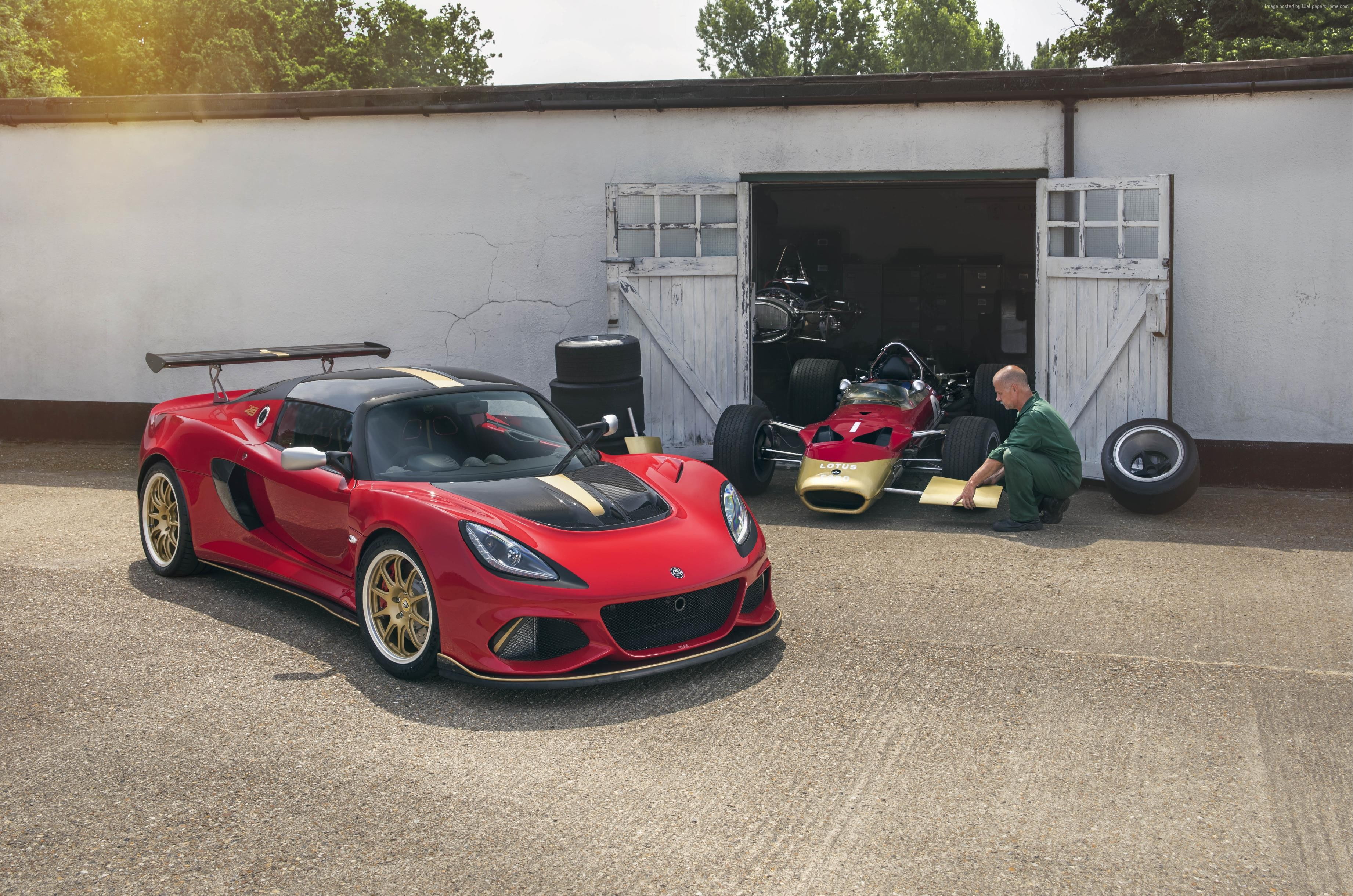 supercar, 4K, Lotus Exige GT Type 49, 2K, 2018 Cars, HD Wallpaper
