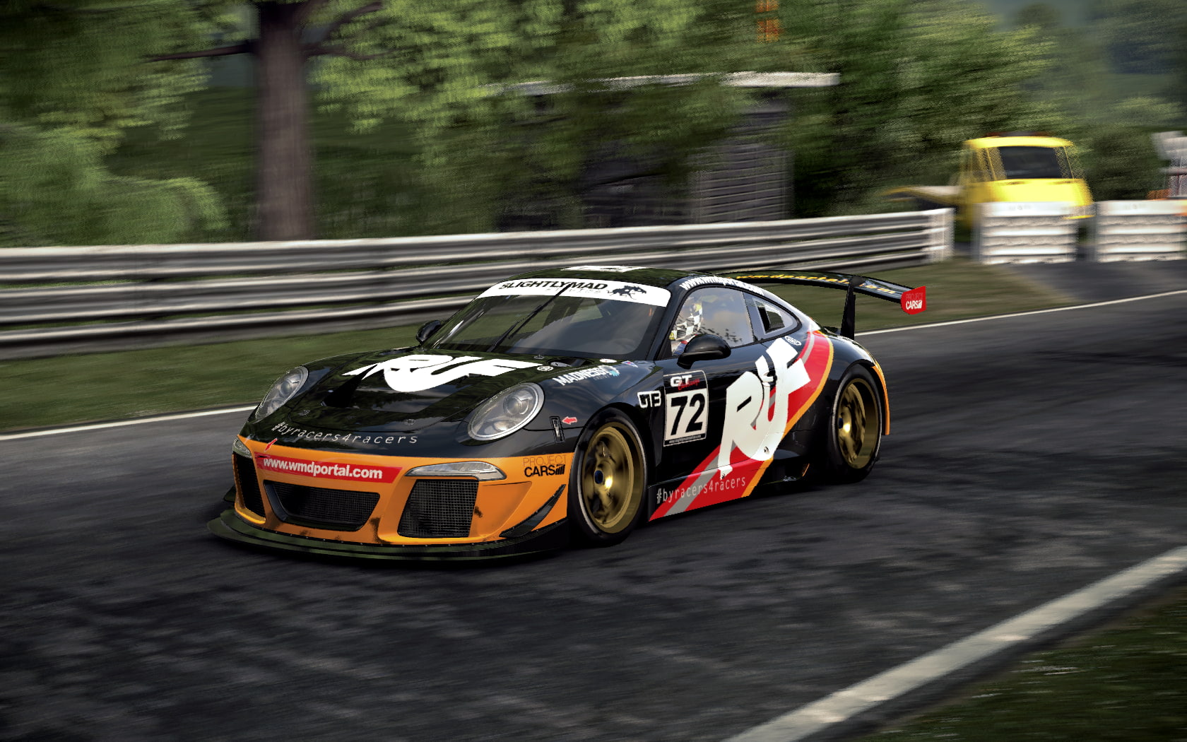 Project CARS, car, Racing, 720P, RUF, Nurburgring, HD Wallpaper