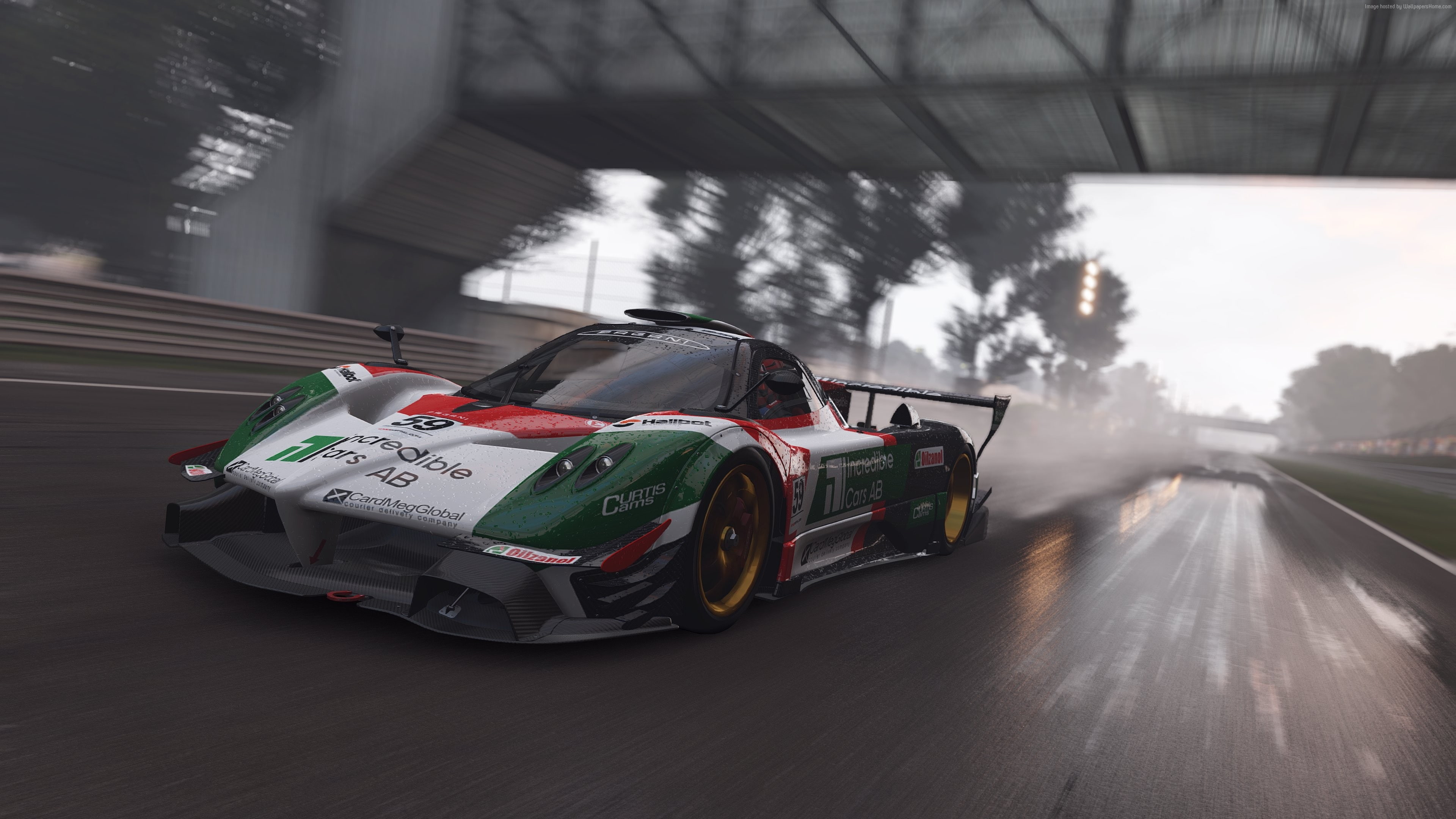 4K, track and field, built structure, mode of transportation, Soul of Motorsport, motor racing track, outdoors, road, day, speed, land vehicle, blurred motion, HD Wallpaper