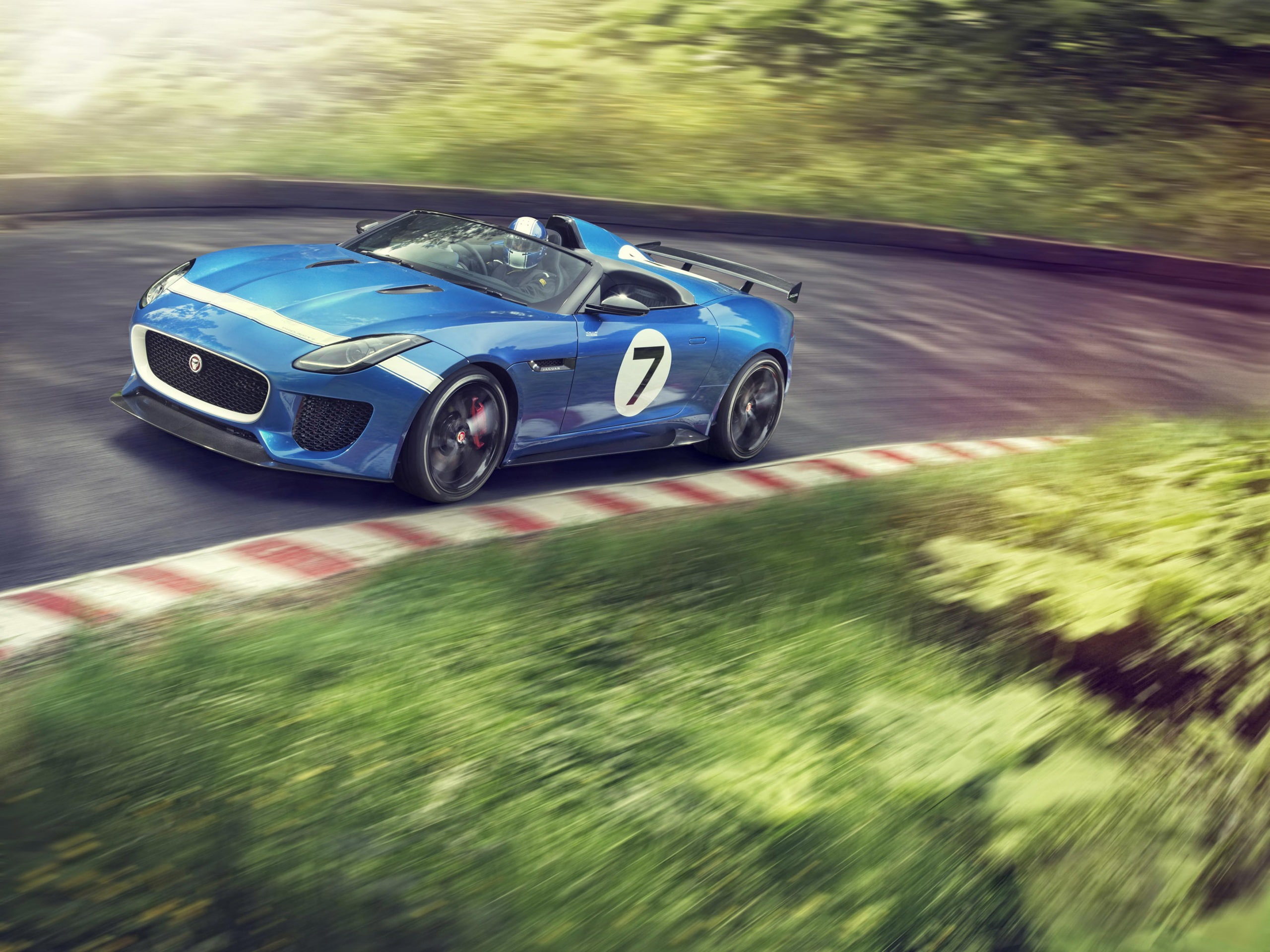 Speed, Car, 2K, Blue, Concept, High, project, Jaguar, HD Wallpaper