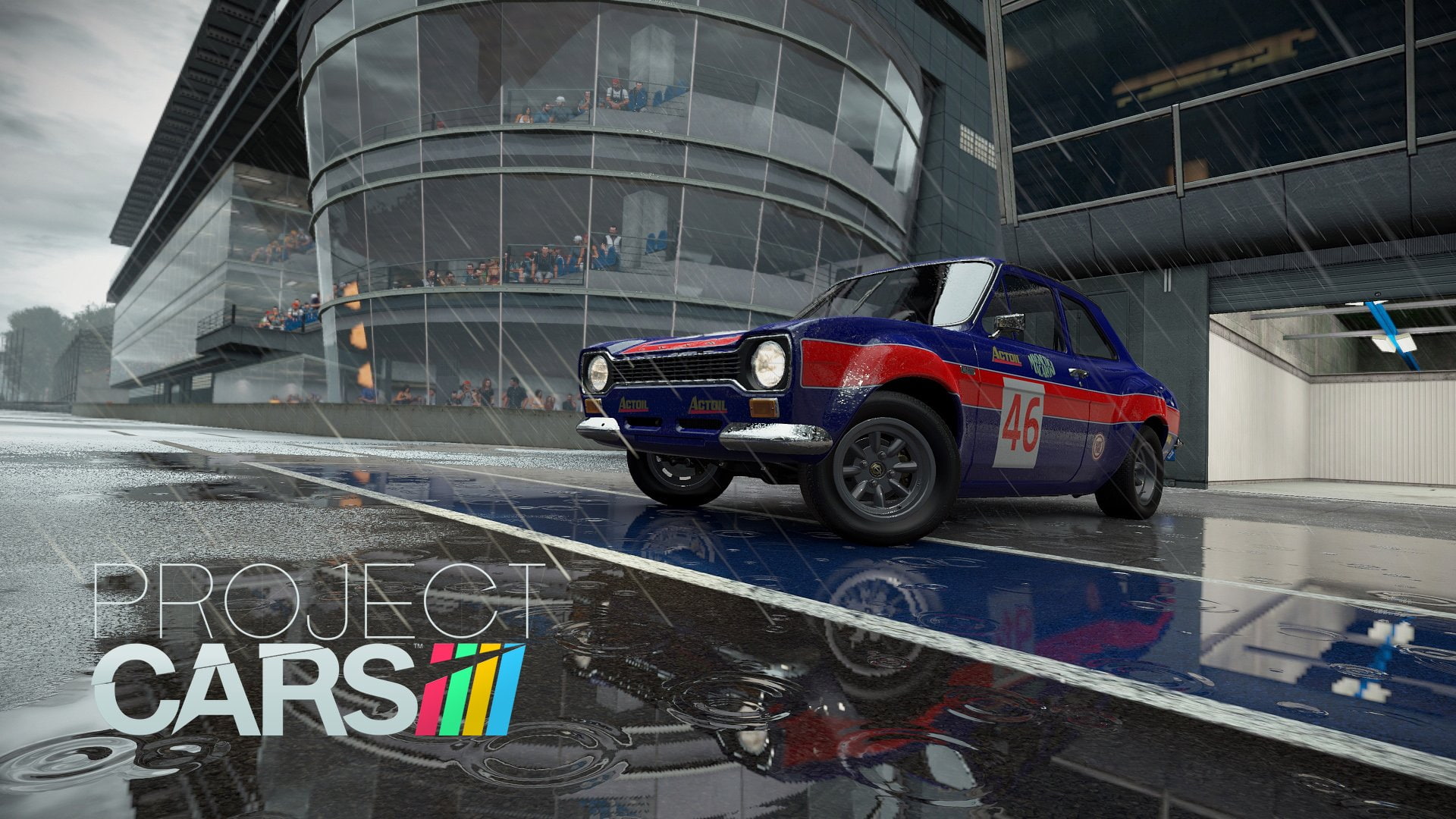 car, cars, project cars, project, cool, 1080P, rain, HD Wallpaper