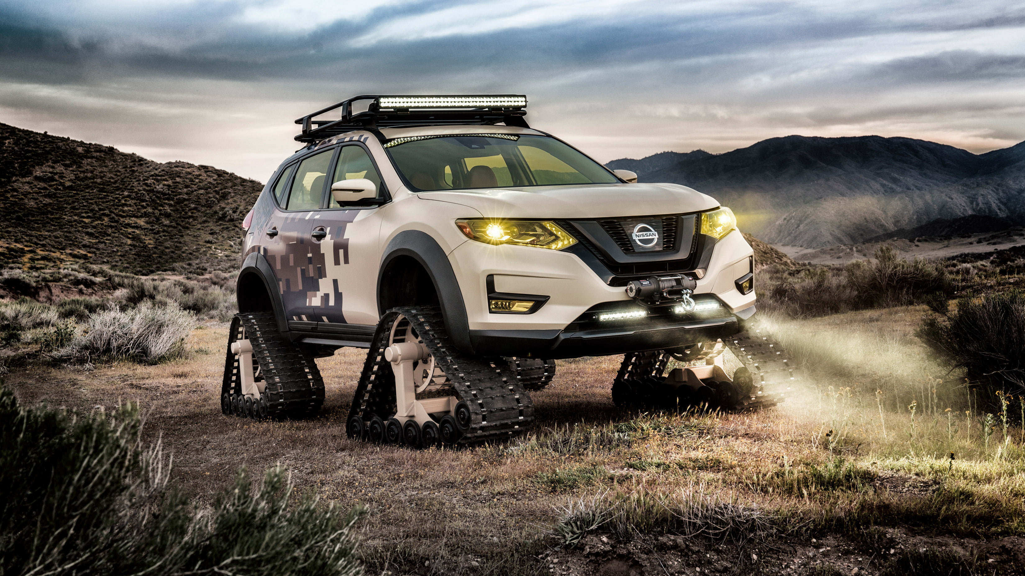2K, 2017, Concept cars, Nissan Rogue Trail Warrior Project, HD Wallpaper