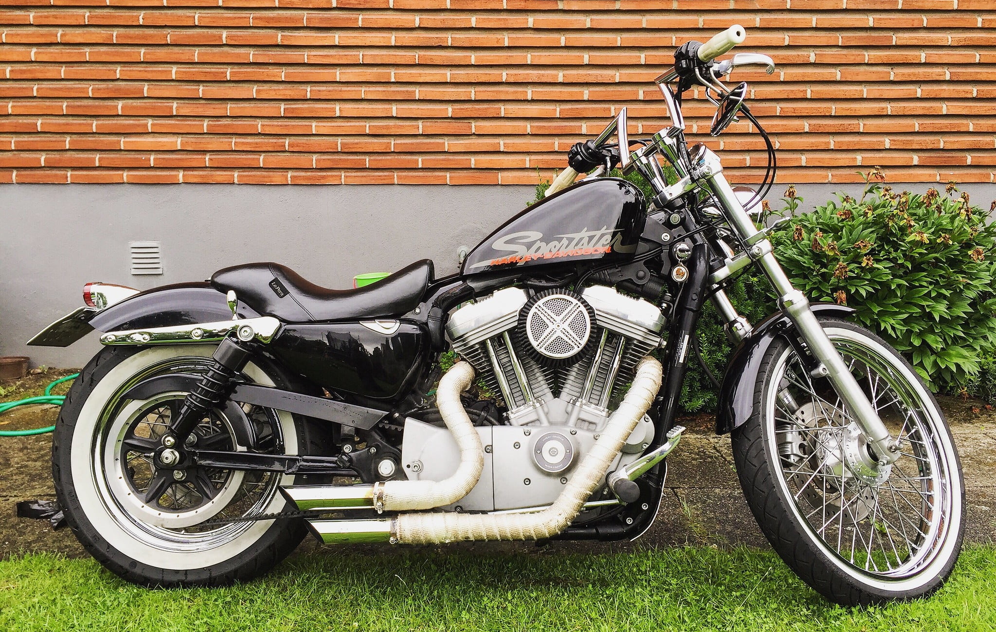 custom-made, 1080P, Harley Davidson, motorcycle, HD Wallpaper