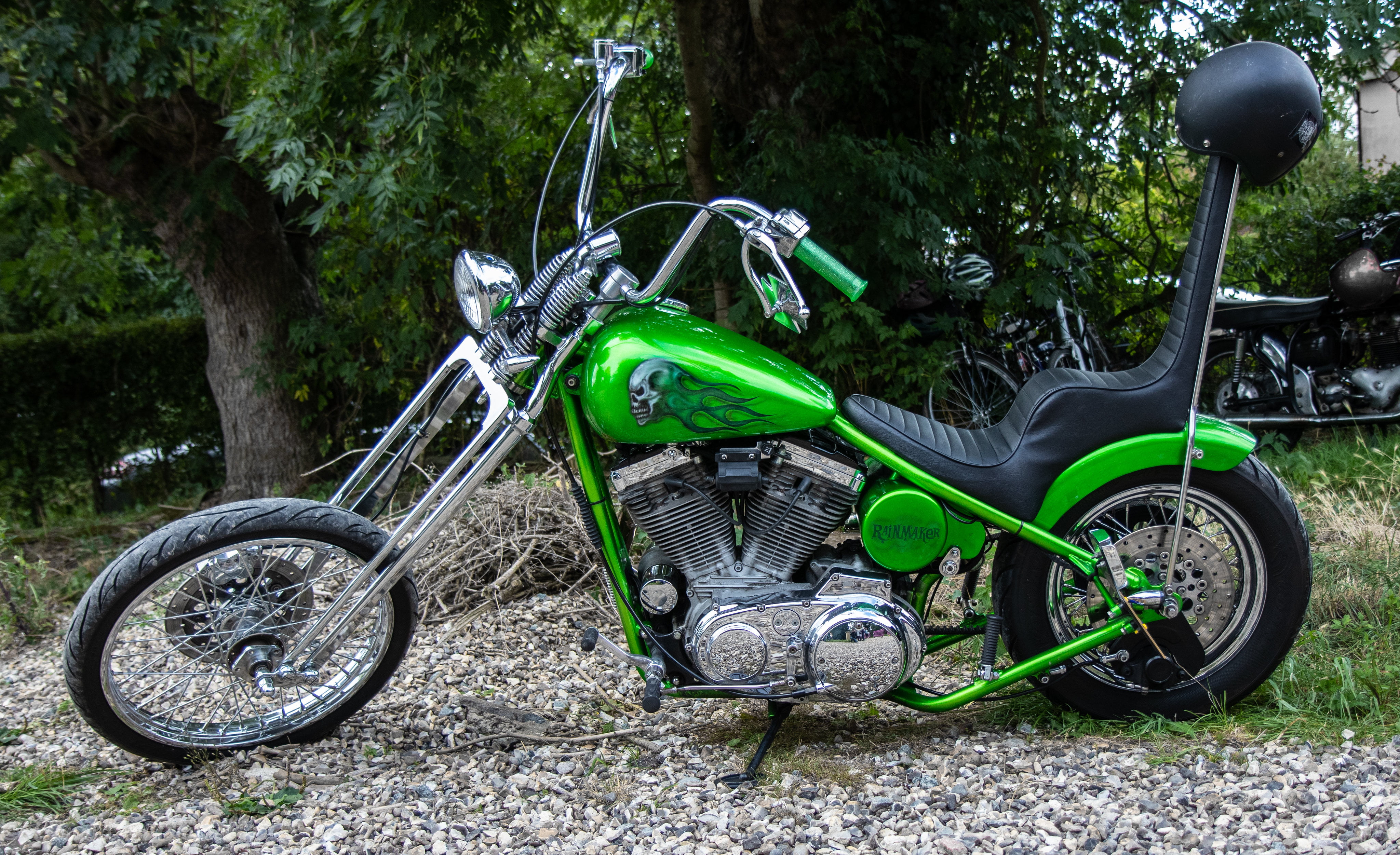 4K, custom-made, motorcycle, Harley Davidson, HD Wallpaper