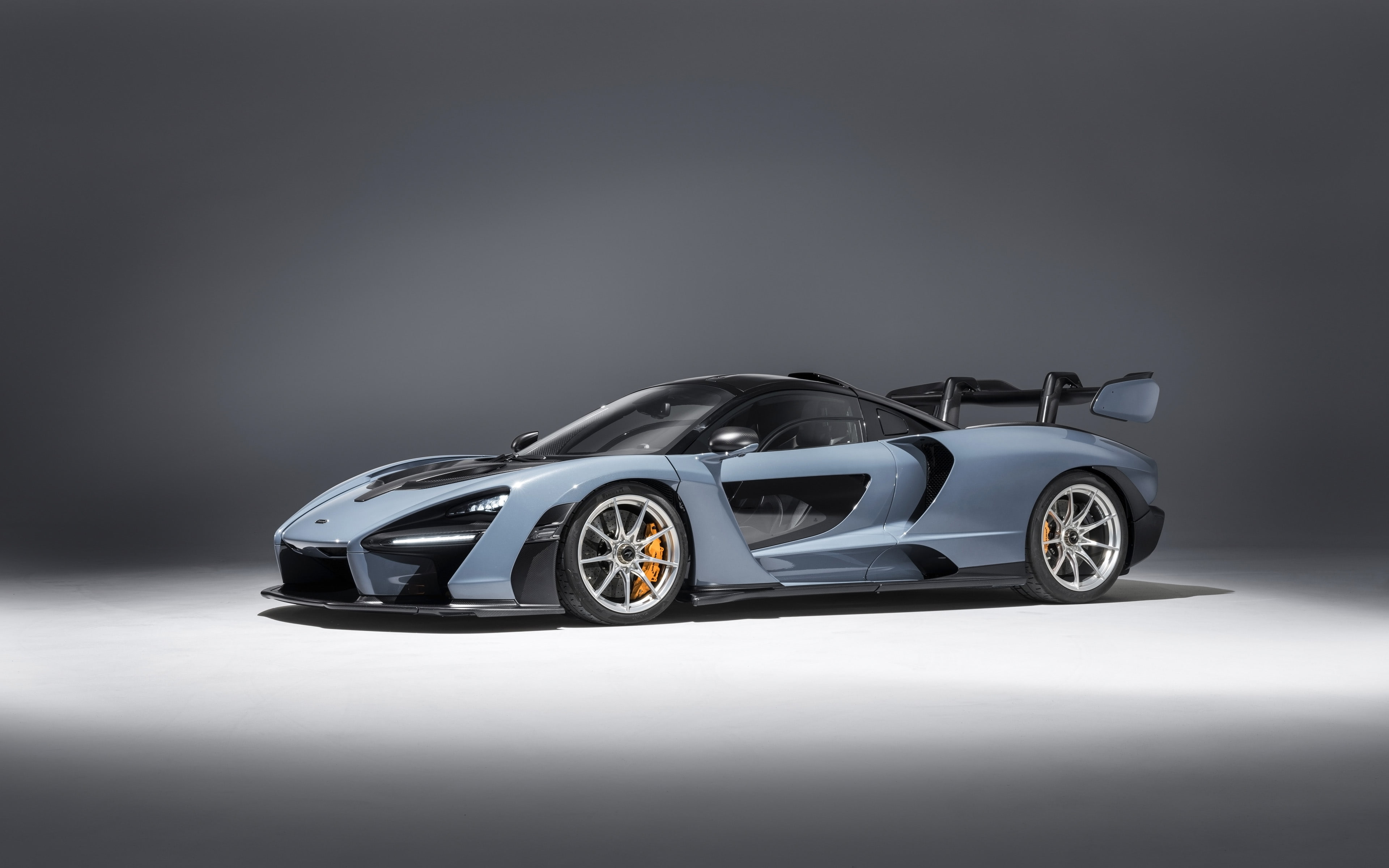 and, senna, motor vehicle, black background, gray background, transportation, victory, mclaren, gray, grey, copy space, theme, wheel, chrome, 4K, carbon, HD Wallpaper