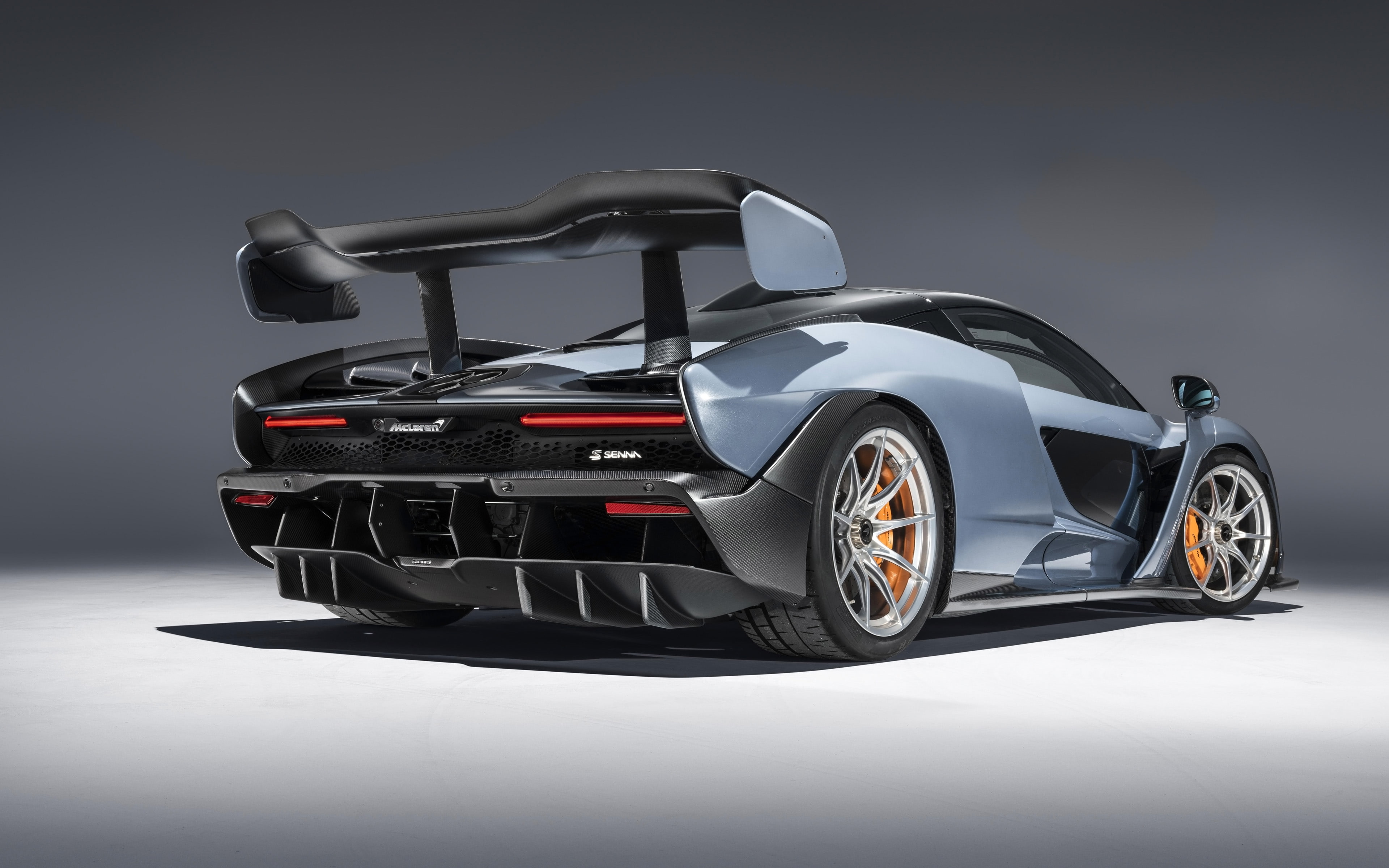 carbon, motor racing track, silver colored, 4K, 2018, motor vehicle, grey, modern, sports car, and, black color, land vehicle, chrome, indoors, theme, HD Wallpaper