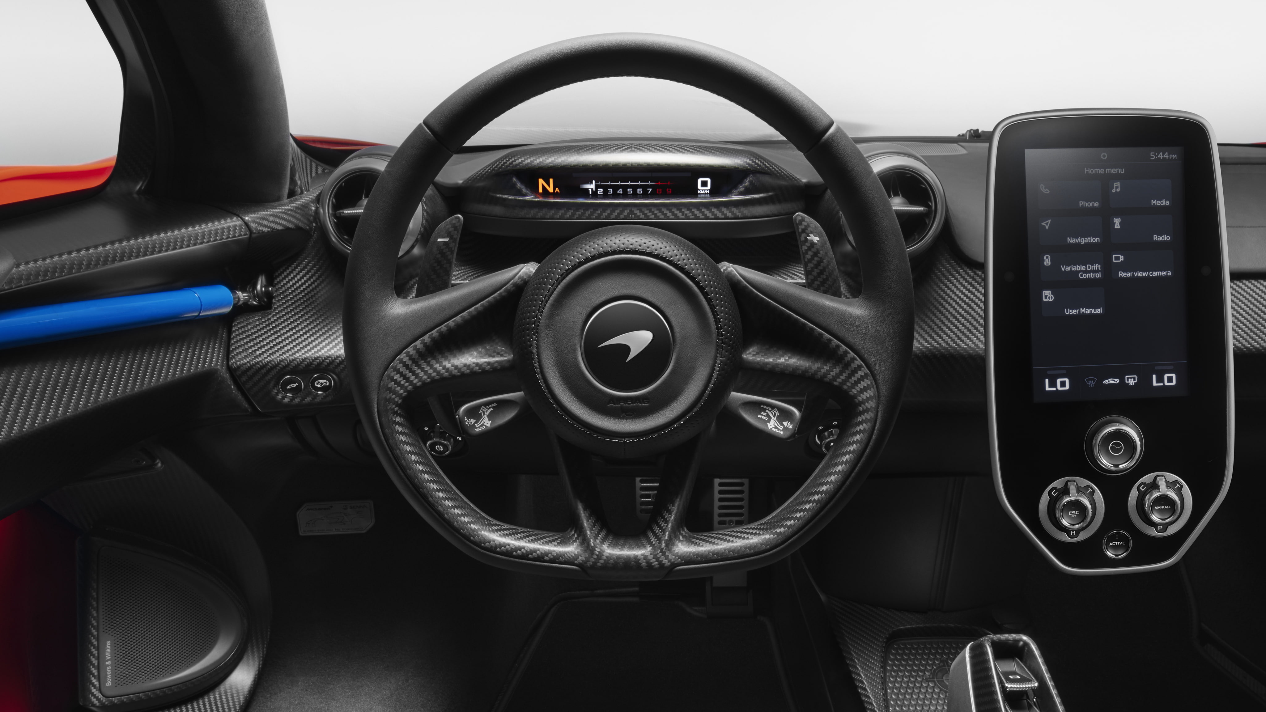 Interior, Mclaren, 4K, 2018, Senna, HD Wallpaper