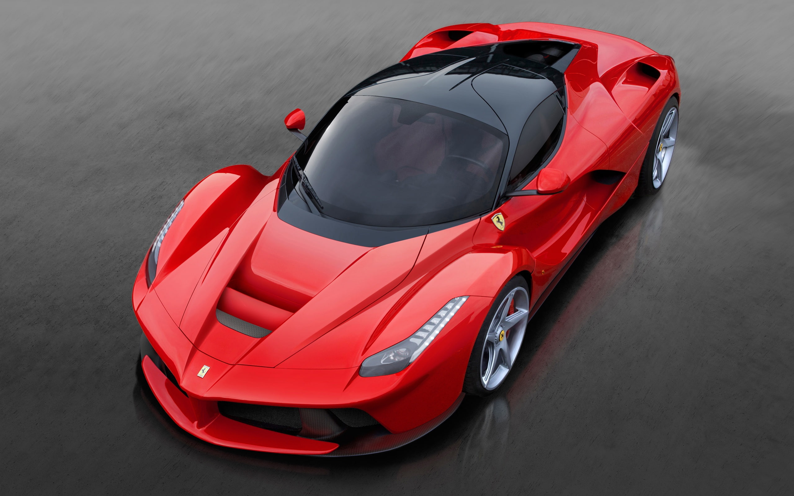 Red, Car, Luxury, 2013, Ferrari, LaFerrari, 2K, HD Wallpaper