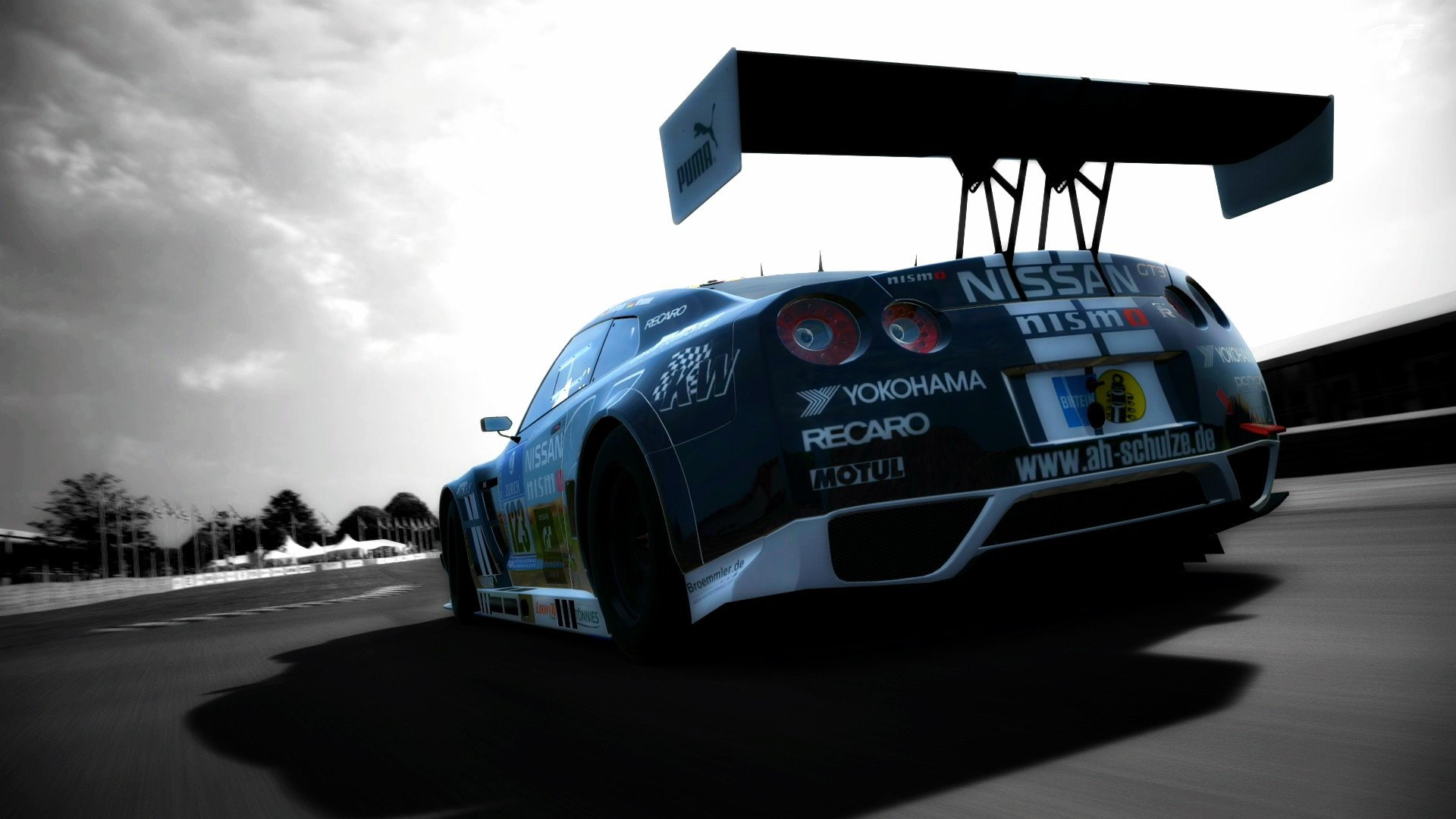 1080P, Racing Simulators, Gran Turismo, Nissan GTR, HD Wallpaper